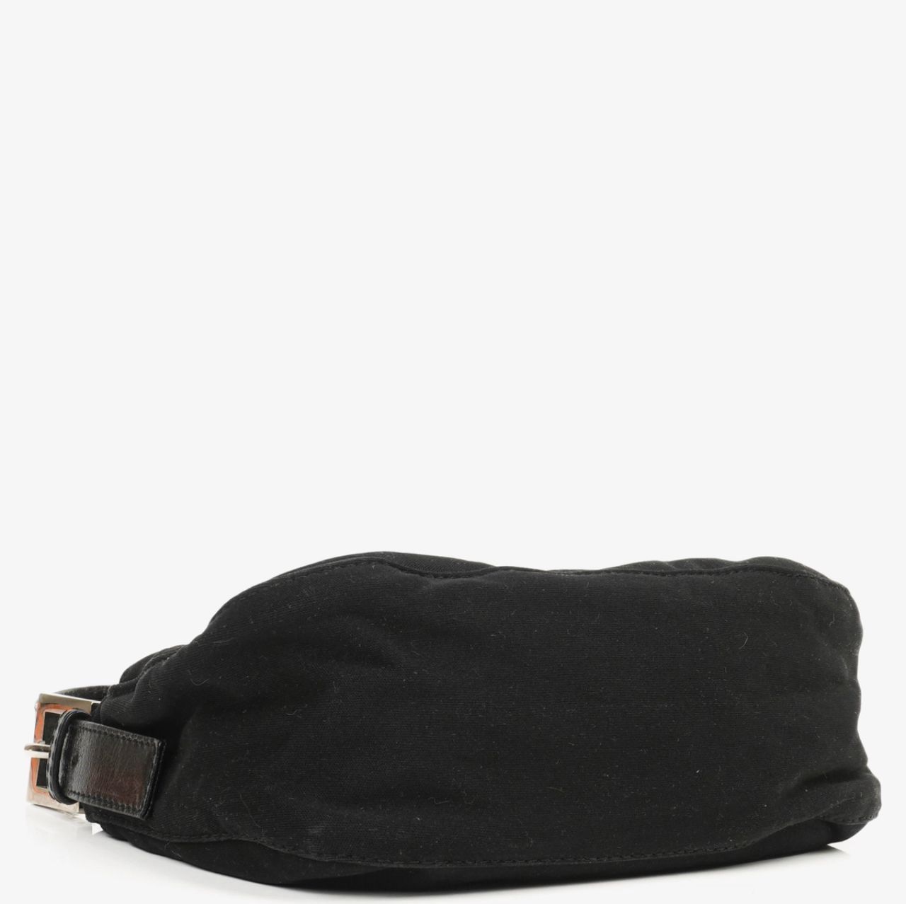 Fendi Authentic Fendi Mamma Baguette Black Neoprane Shoulder Bag Size ONE SIZE - 6 Thumbnail