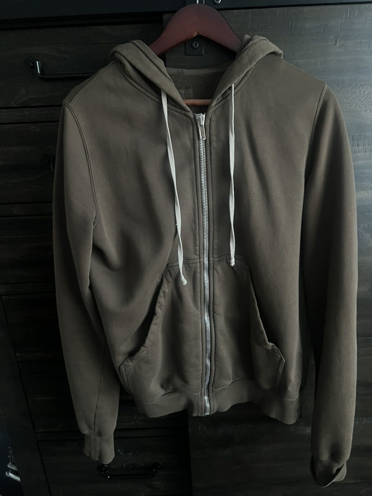 Rick Owens × Rick Owens Drkshdw Rick Owens Jason Hoodie - Brown Size US M / EU 48-50 / 2 - 1 Thumbnail