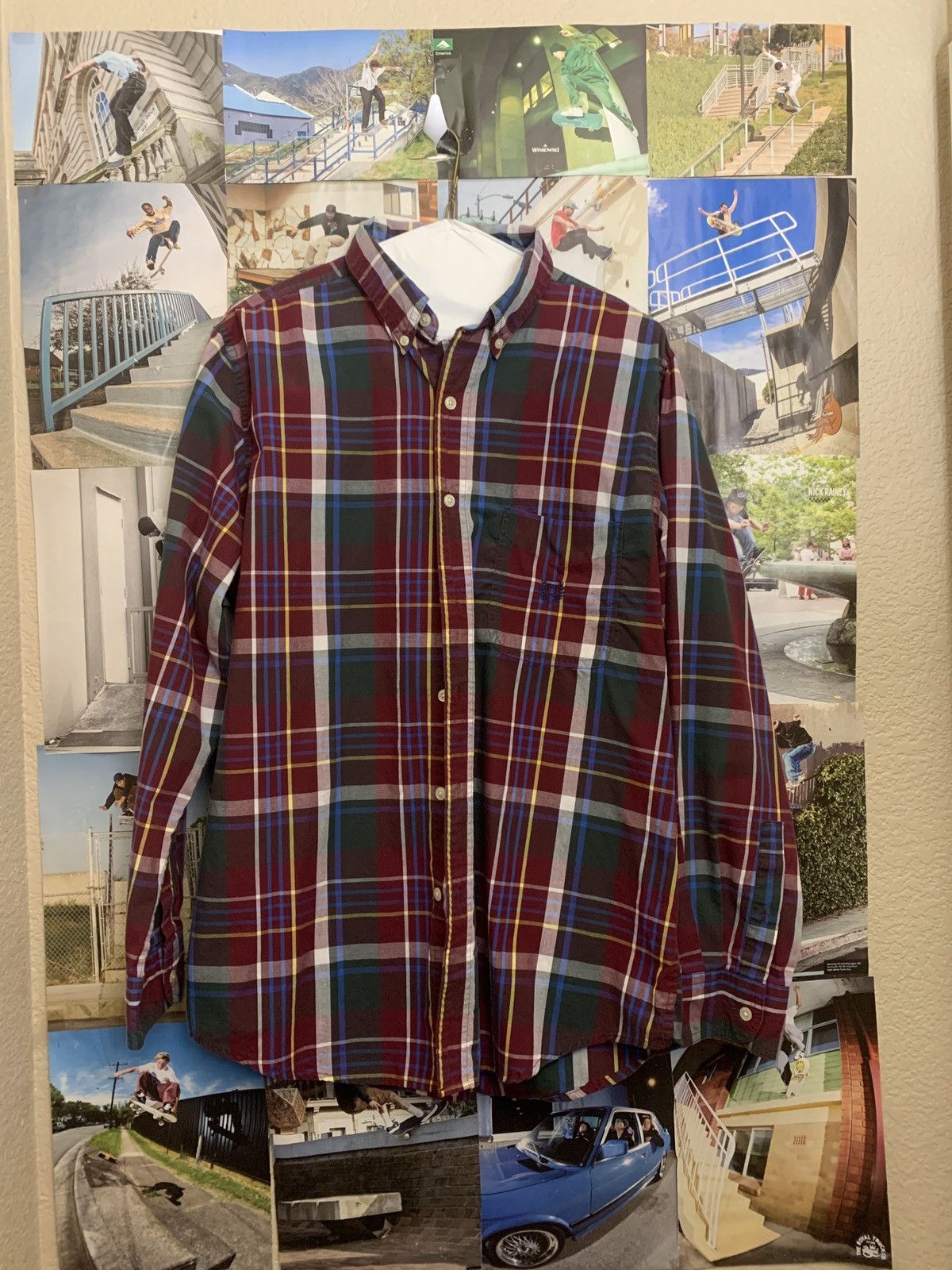 Chaps × Chaps Ralph Lauren × Ralph Lauren Vintage Long Sleeve Button Up Shirt Size US M / EU 48-50 / 2 - 2 Thumbnail
