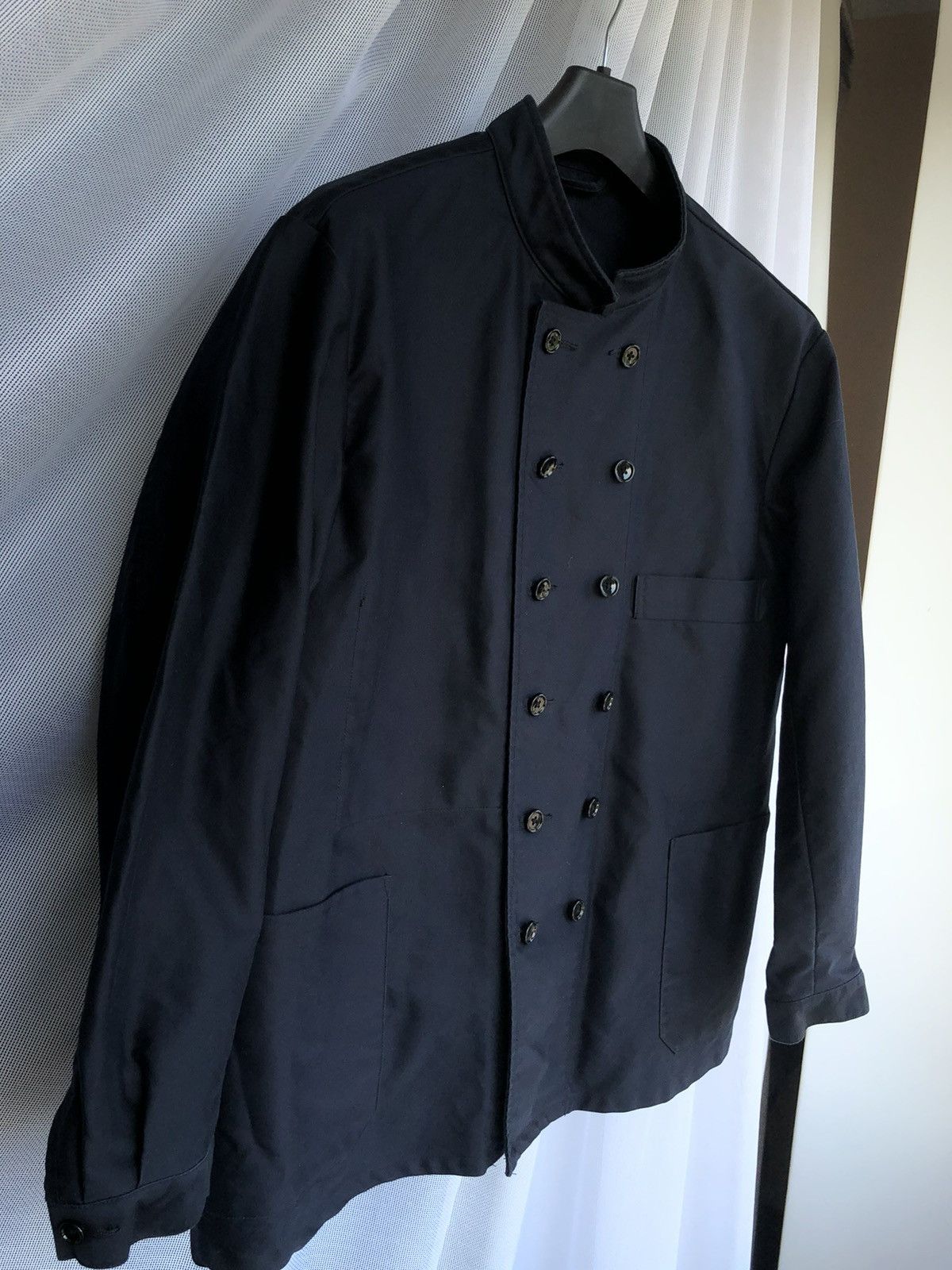 *A VONTADE × Japanese Brand DOUBLE BREASTED AVANT GARDE JACKET dark navy Size US L / EU 52-54 / 3 - 9 Thumbnail
