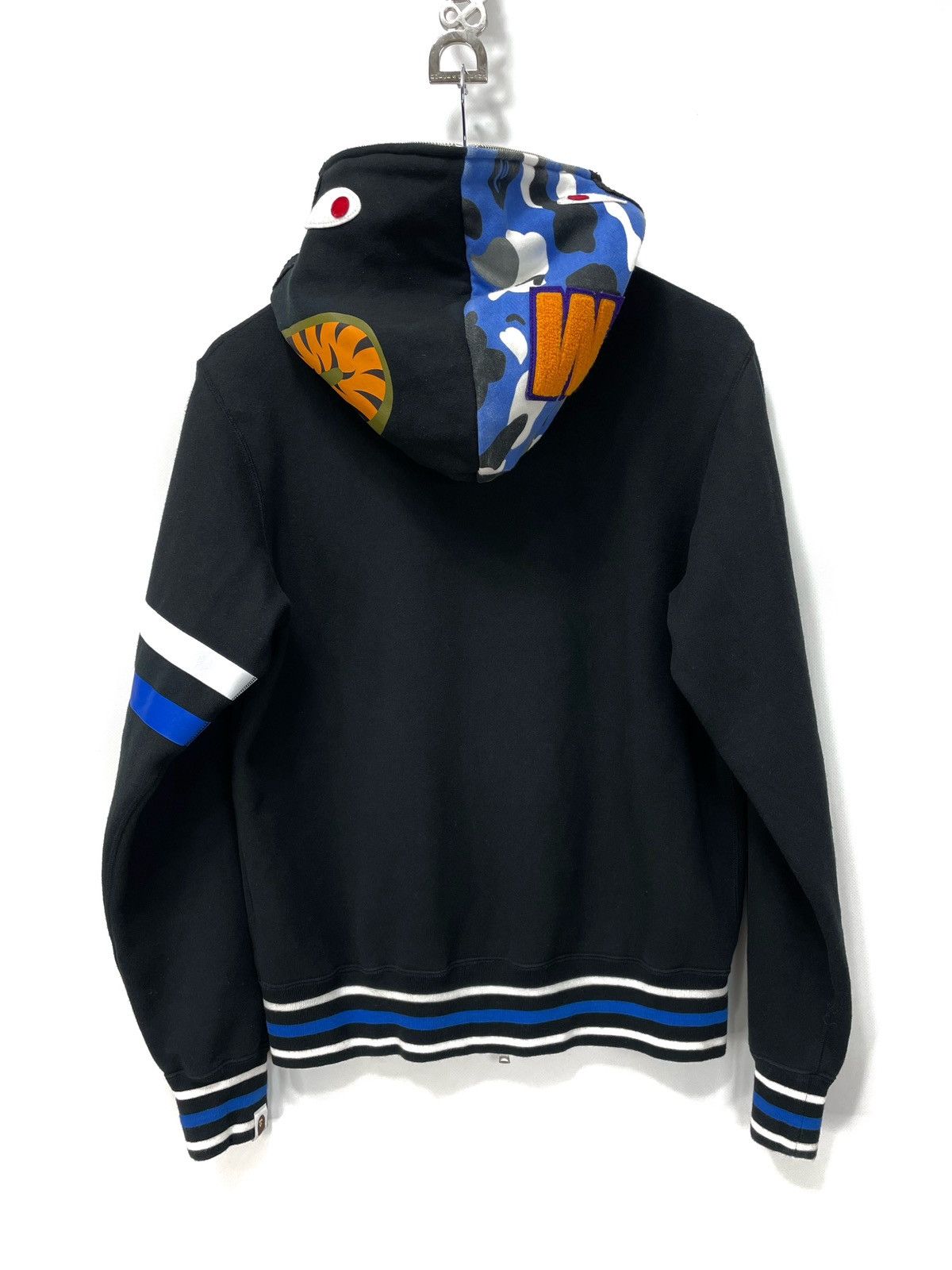 Bape BAPE Shark Full Zip Hoodie – Blue Camo – Size L Size US L / EU 52-54 / 3 - 4 Thumbnail