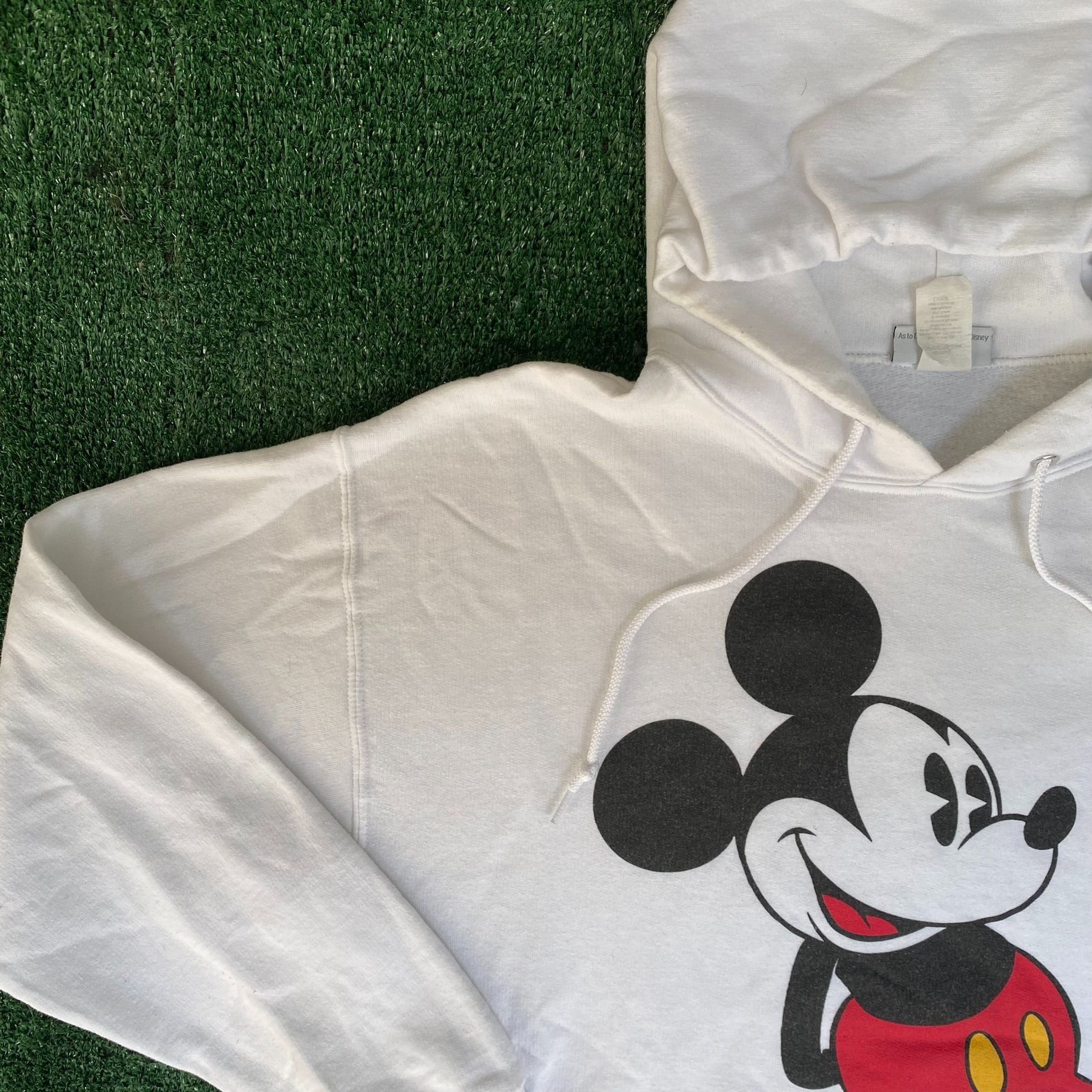 Disney Vintage Y2K Mickey Mouse Hoodie Disney Cartoon Sweatshirt Size US L / EU 52-54 / 3 - 2 Thumbnail