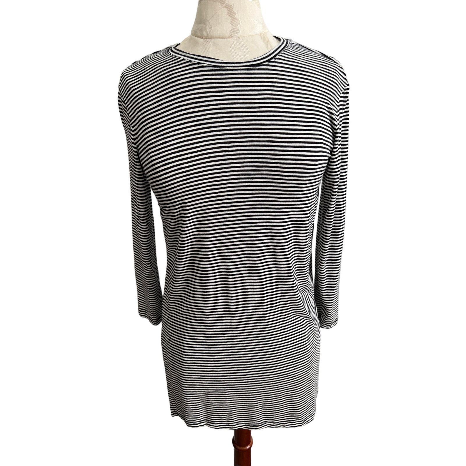 Old Navy Old Navy Women's Tunic Length Striped 3/4 Sleeve Top XS Size XS / US 0-2 / IT 36-38 - 1 Thumbnail