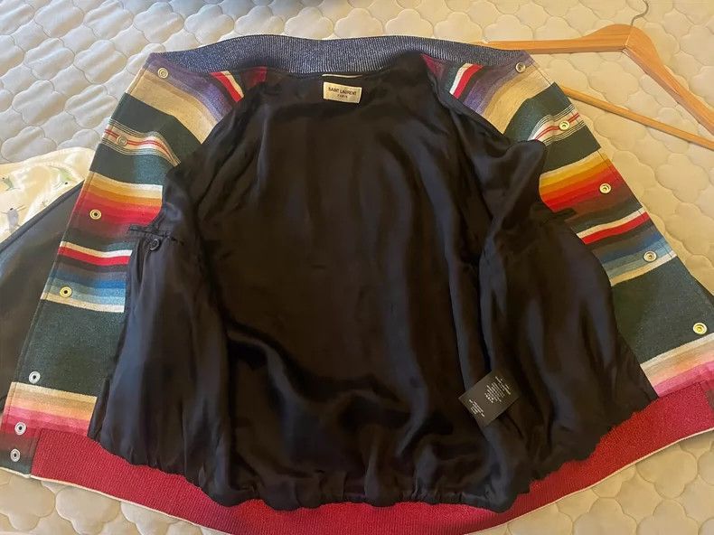 Saint Laurent Paris Saint Laurent Paris Tyrannosaurus rex leather jacket-2506 Size US L / EU 52-54 / 3 - 6 Thumbnail