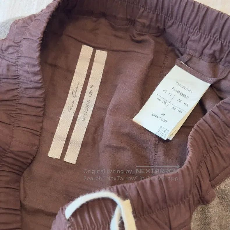 Rick Owens RICK OWENS size XS Wool trousers Size US 27 - 6 Thumbnail