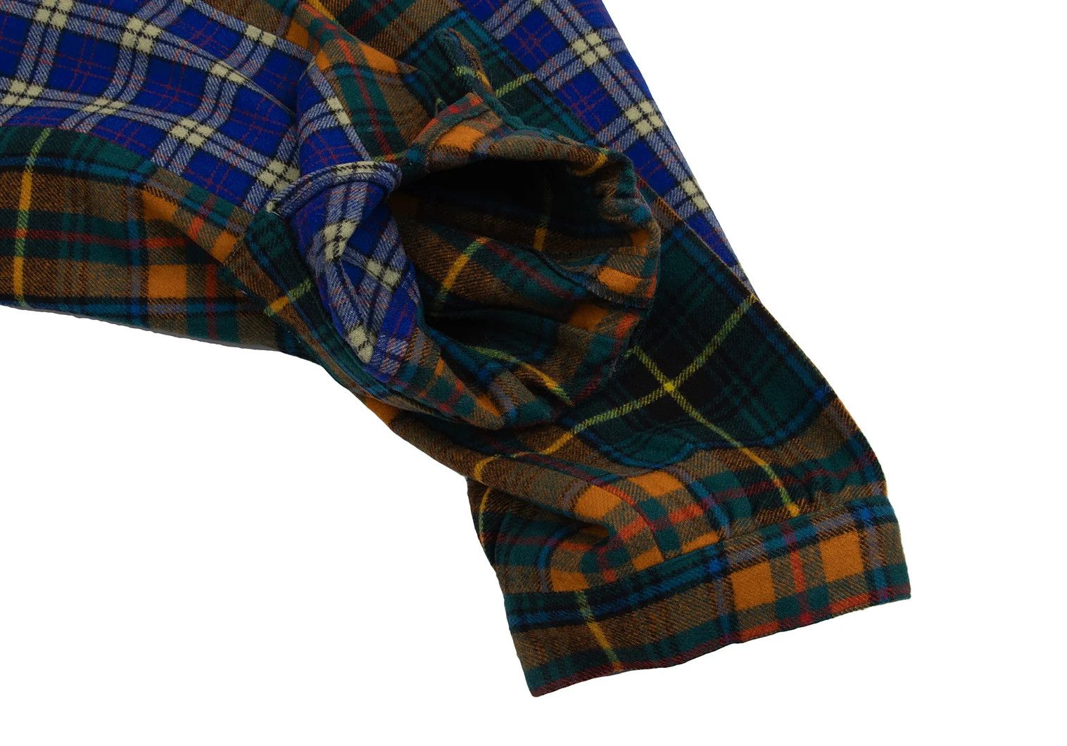 Comme des Garcons Homme Plus Wool Check Tuck Pants in Multicolor, Size S Size US 38 / EU 54 - 9 Thumbnail