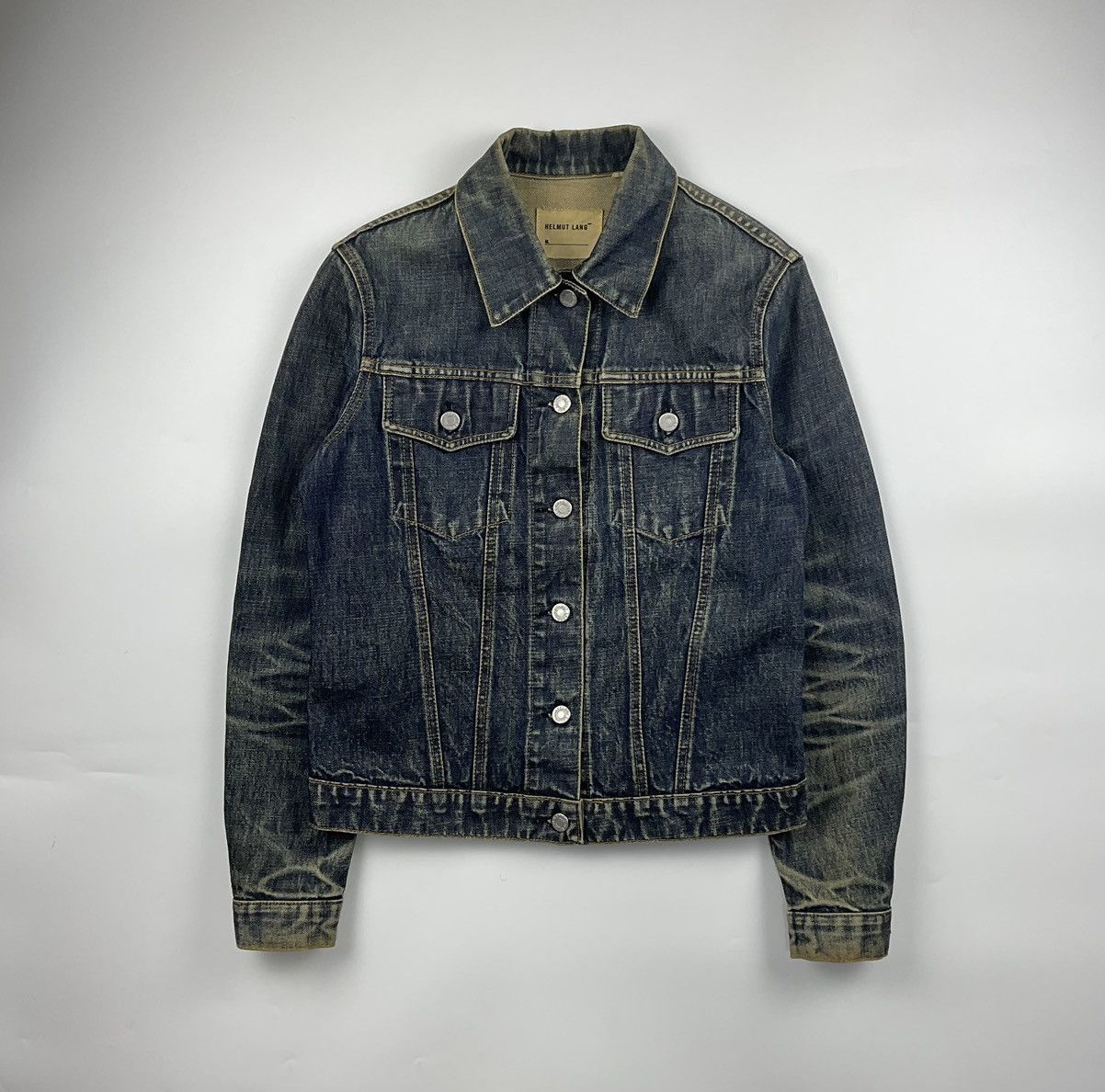 Helmut Lang Helmut Lang Classic Denim Jacket Size US S / EU 44-46 / 1 - 1 Thumbnail