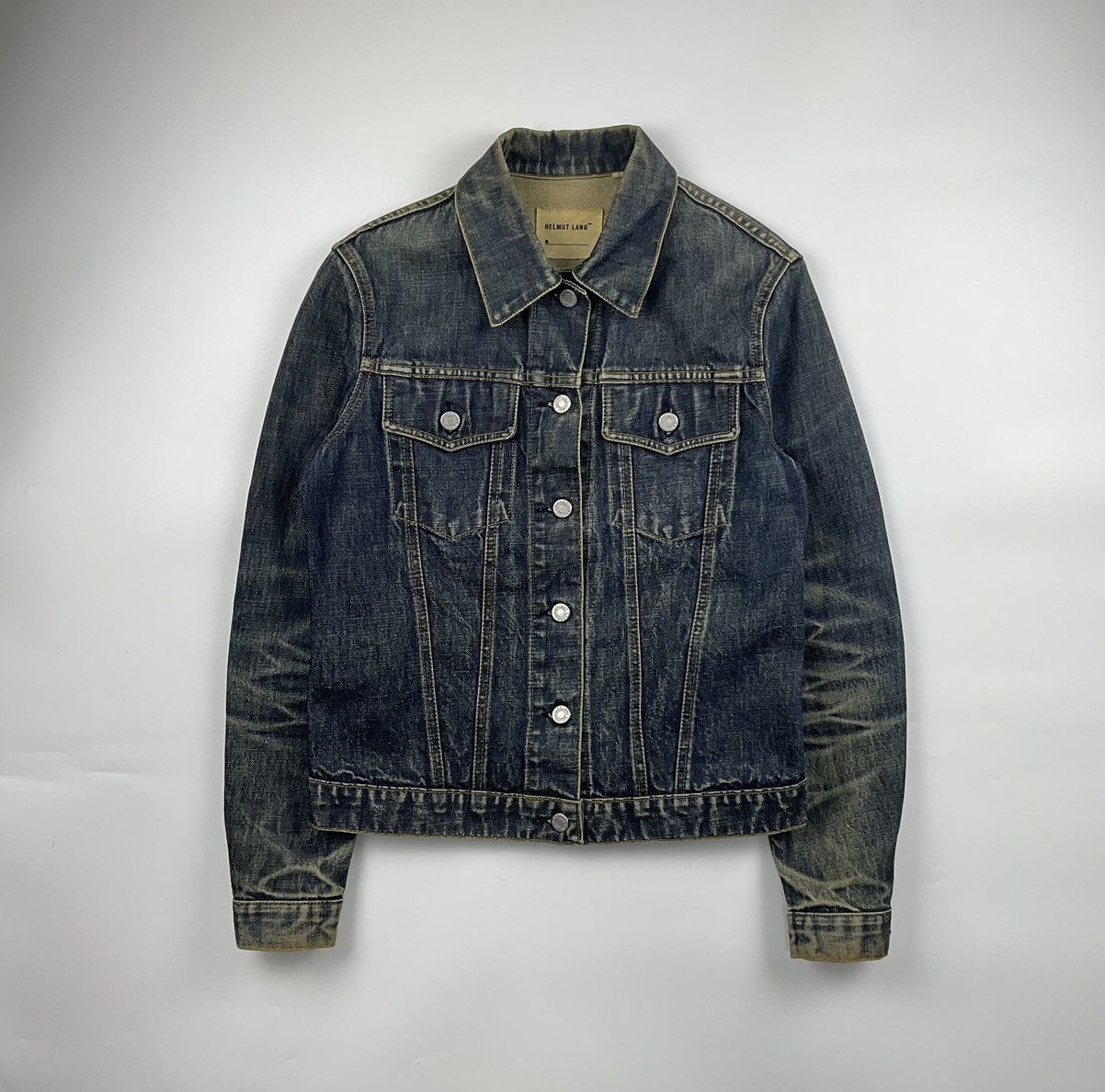 image of Helmut Lang Classic Denim Jacket, Men's (Size Small)