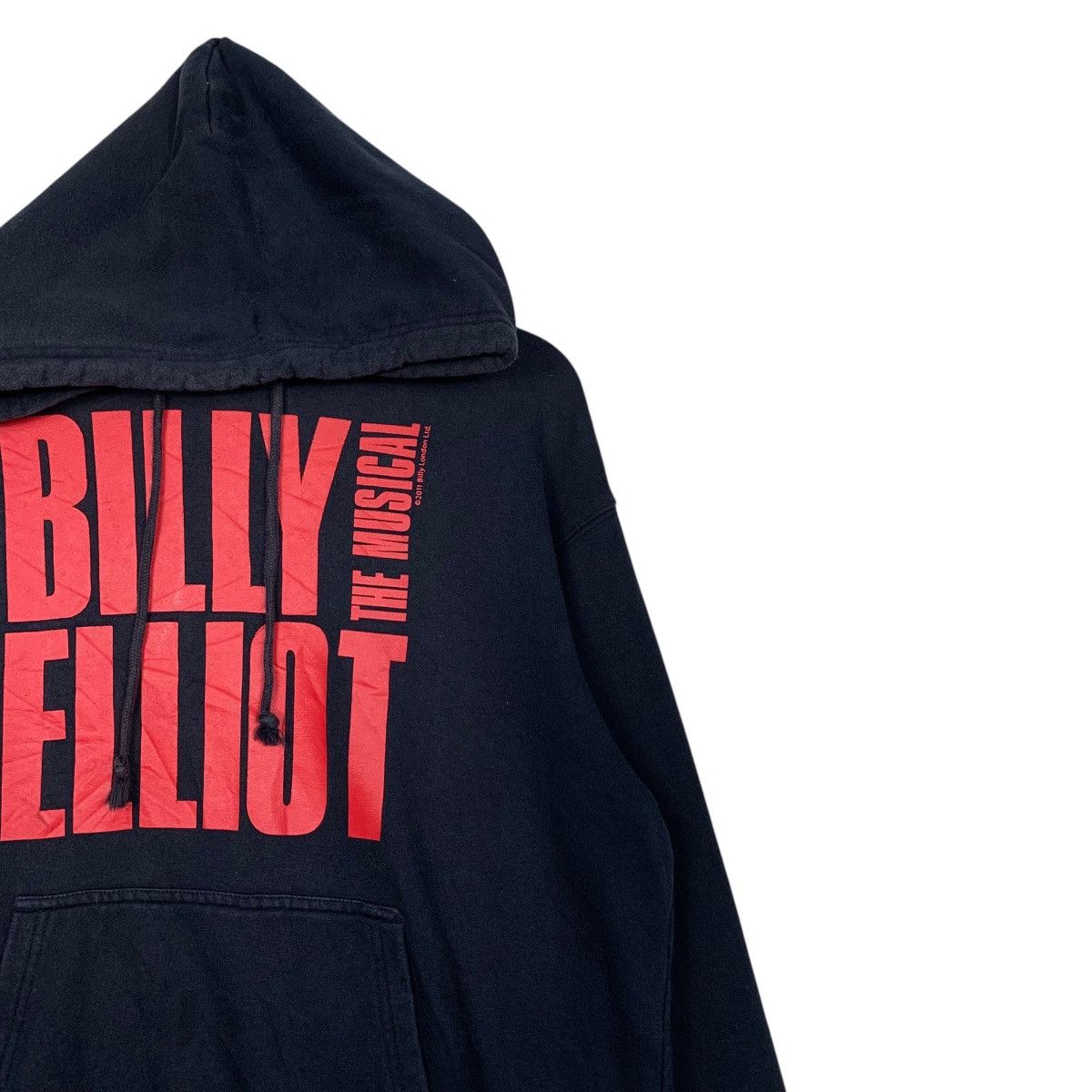 Vintage Billy Elliot the Musical Big Logo Pullover Hoodies #1762-C78 Size US M / EU 48-50 / 2 - 5 Thumbnail