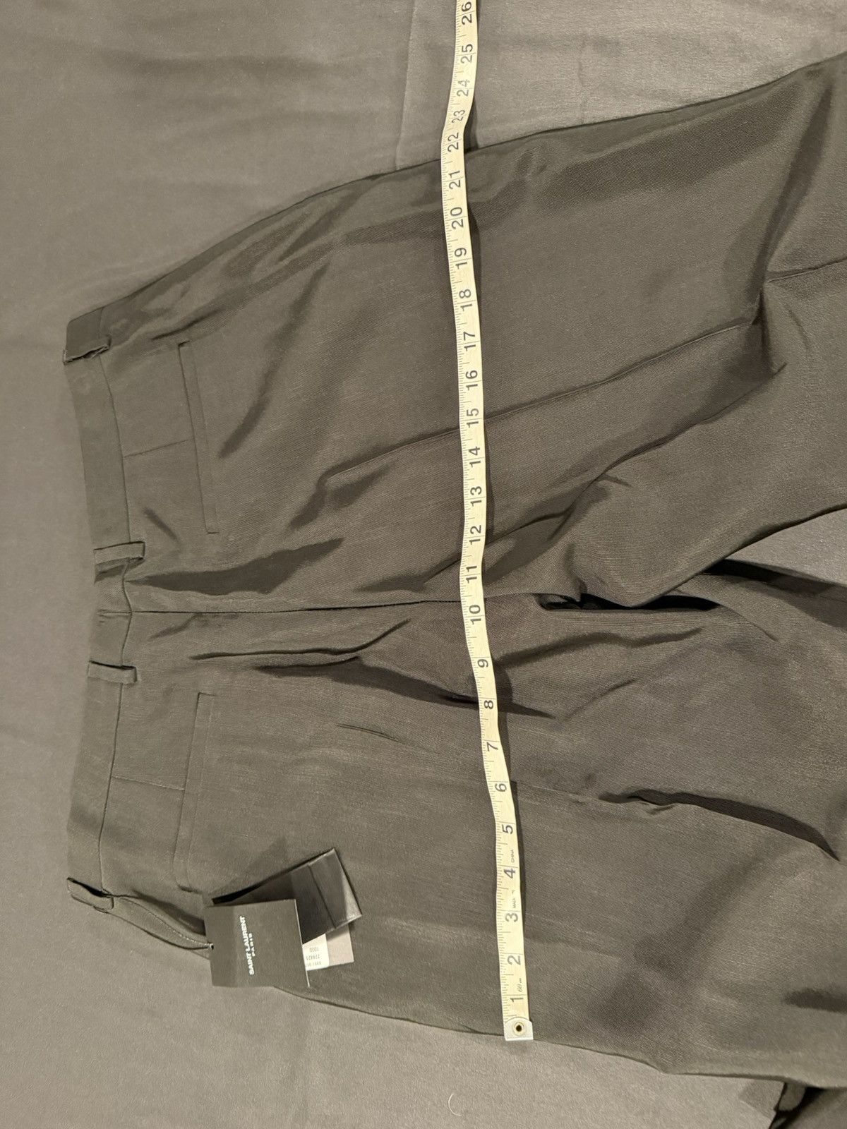 Saint Laurent Paris Saint laurent mens 2023 textured dress pants. 52/36. $1950 Size US 36 / EU 52 - 13 Thumbnail