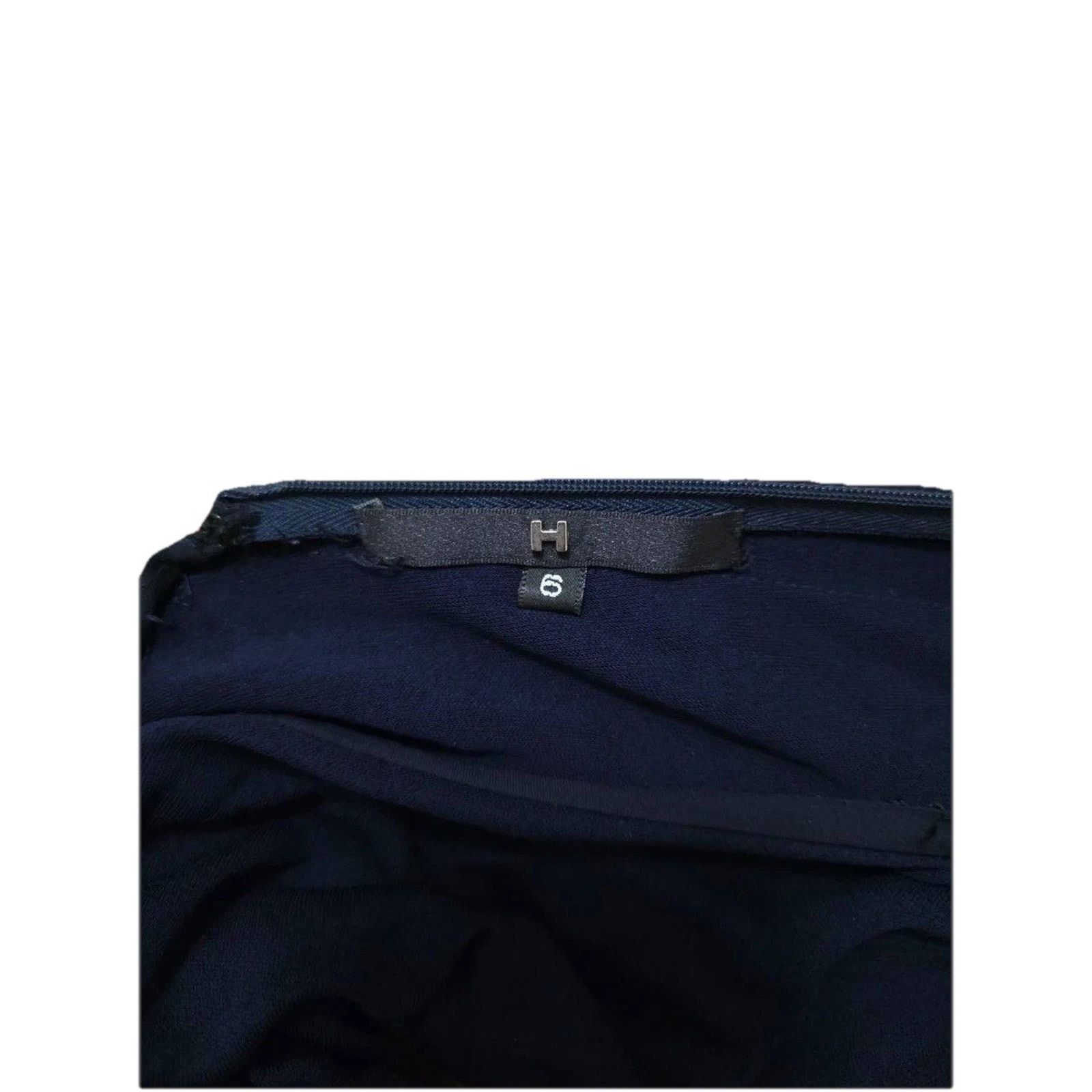 Halston Heritage Halston Giovanna Navy Maxi Dress Women Size 6 A001291 Size S / US 4 / IT 40 - 6 Thumbnail