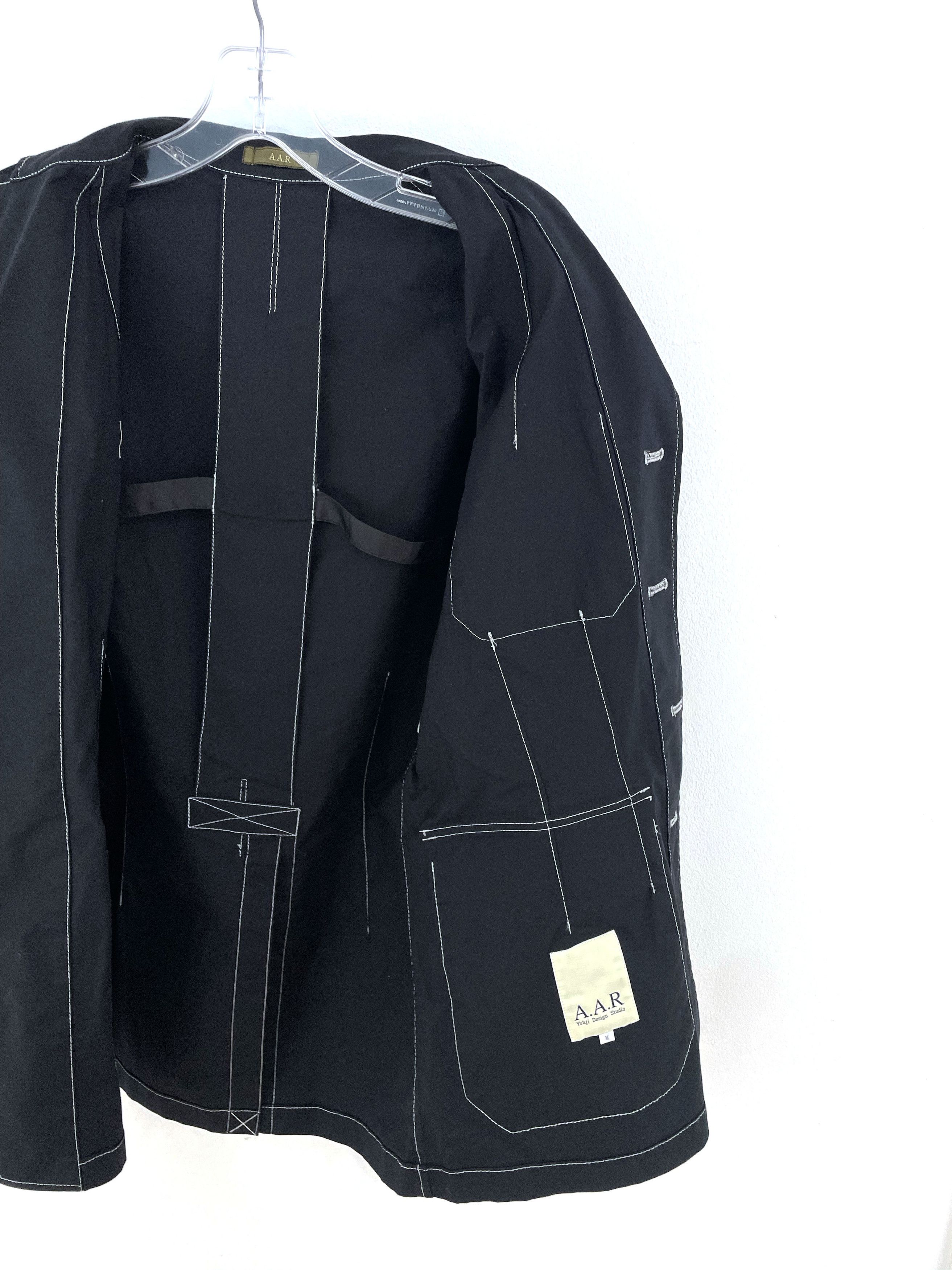 Yohji Yamamoto AAR Contrast Stitch Jacket Size US M / EU 48-50 / 2 - 7 Thumbnail