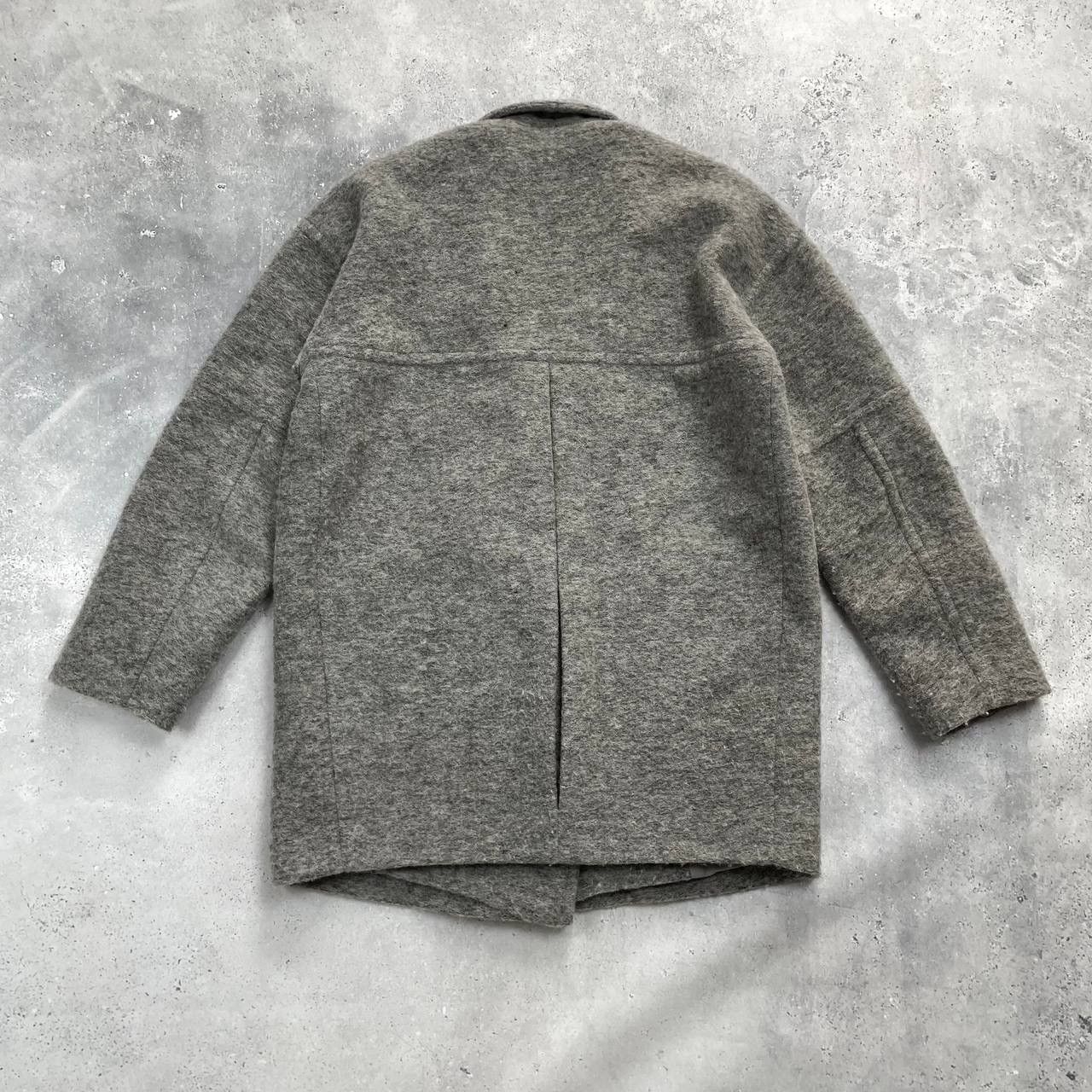 Allsaints Allsaints Meade Ricci Oversized Wool Blend Coat Women’s Gray Size M / US 6-8 / IT 42-44 - 18 Thumbnail