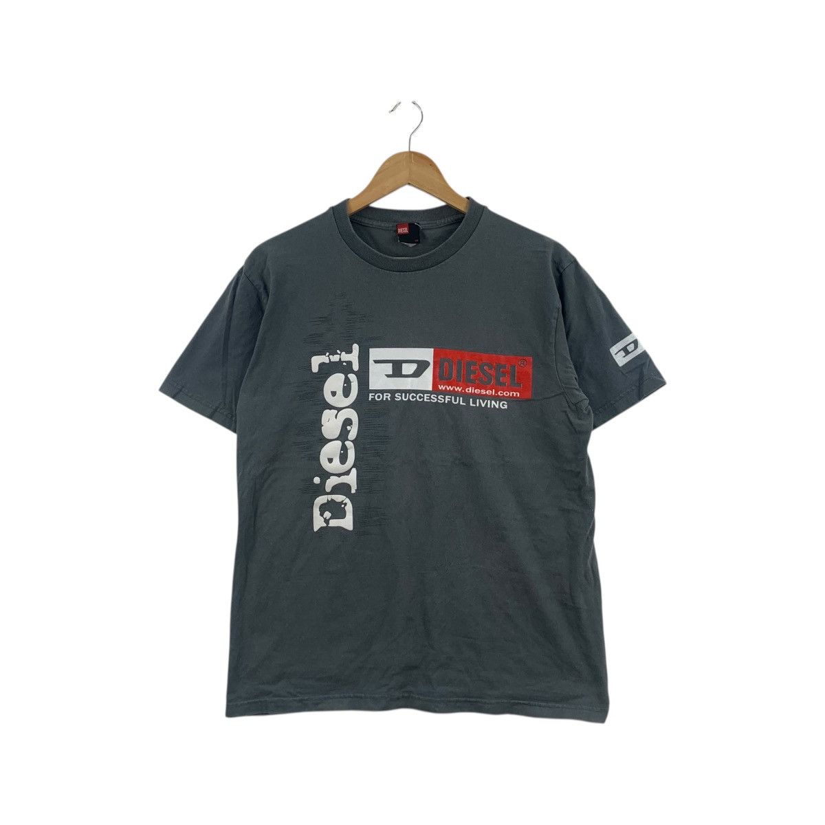 Diesel Vintage DIESEL ITALY Successful Living Edition Tee Shirt Top Size US M / EU 48-50 / 2 - 1 Thumbnail