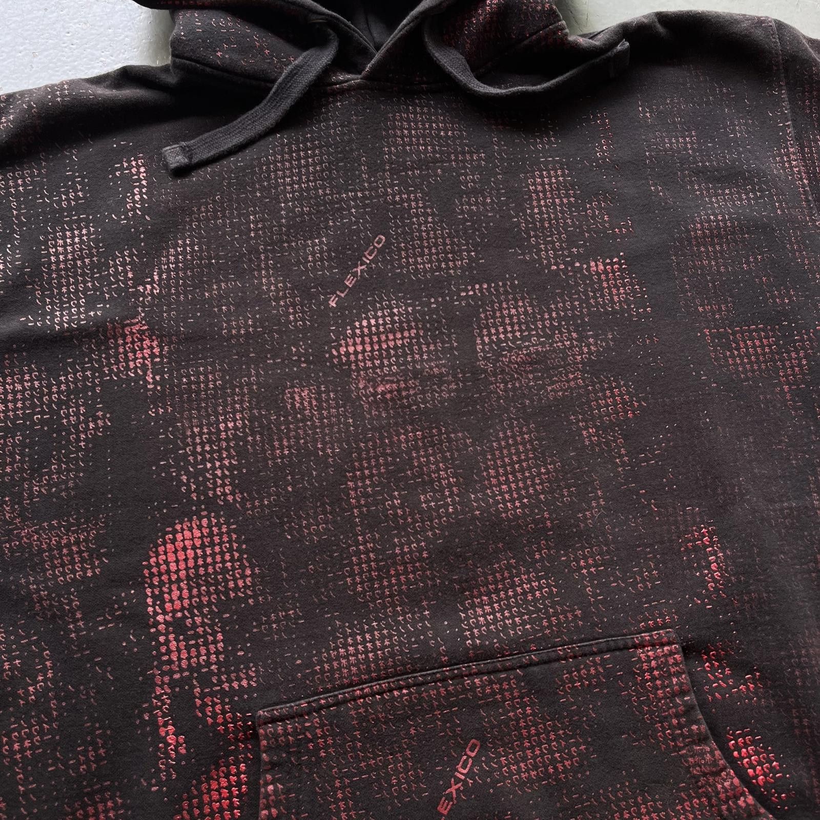 Designer × Vintage Y2K Style Flexico Southpole AOP Skulls Grunge Hoodie Size US XL / EU 56 / 4 - 4 Thumbnail