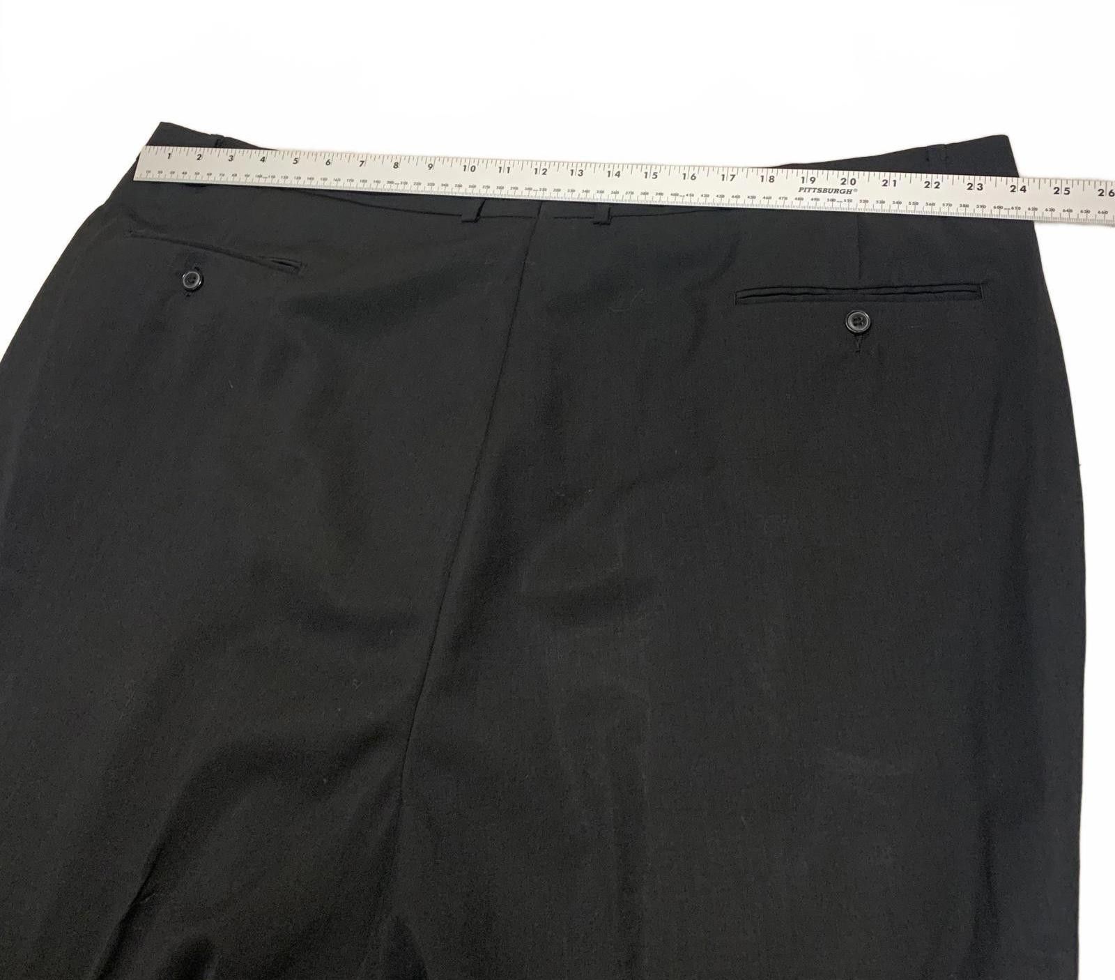 Other Giorgio Cosani Men's Black Dress Formal Pants Size 42R - 6 Thumbnail