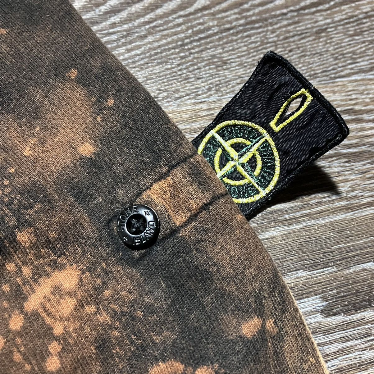 Stone Island Custom🔥 STONE ISLAND Junior Wind Rose Logo Distressed Hoodie Size US S / EU 44-46 / 1 - 16 Thumbnail