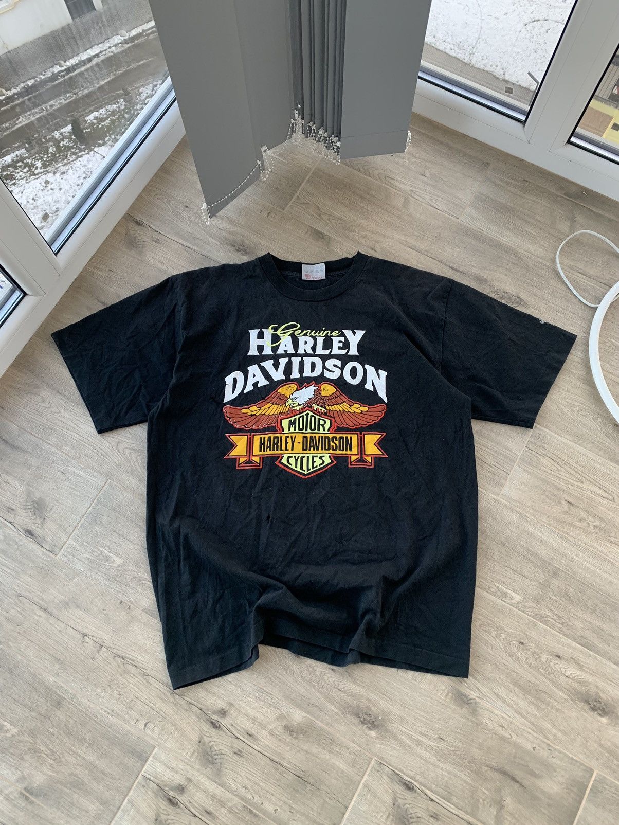 Harley Davidson × Vintage 🔥HARLEY DAVIDSON 90s TEE Size US XL / EU 56 / 4 - 1 Thumbnail