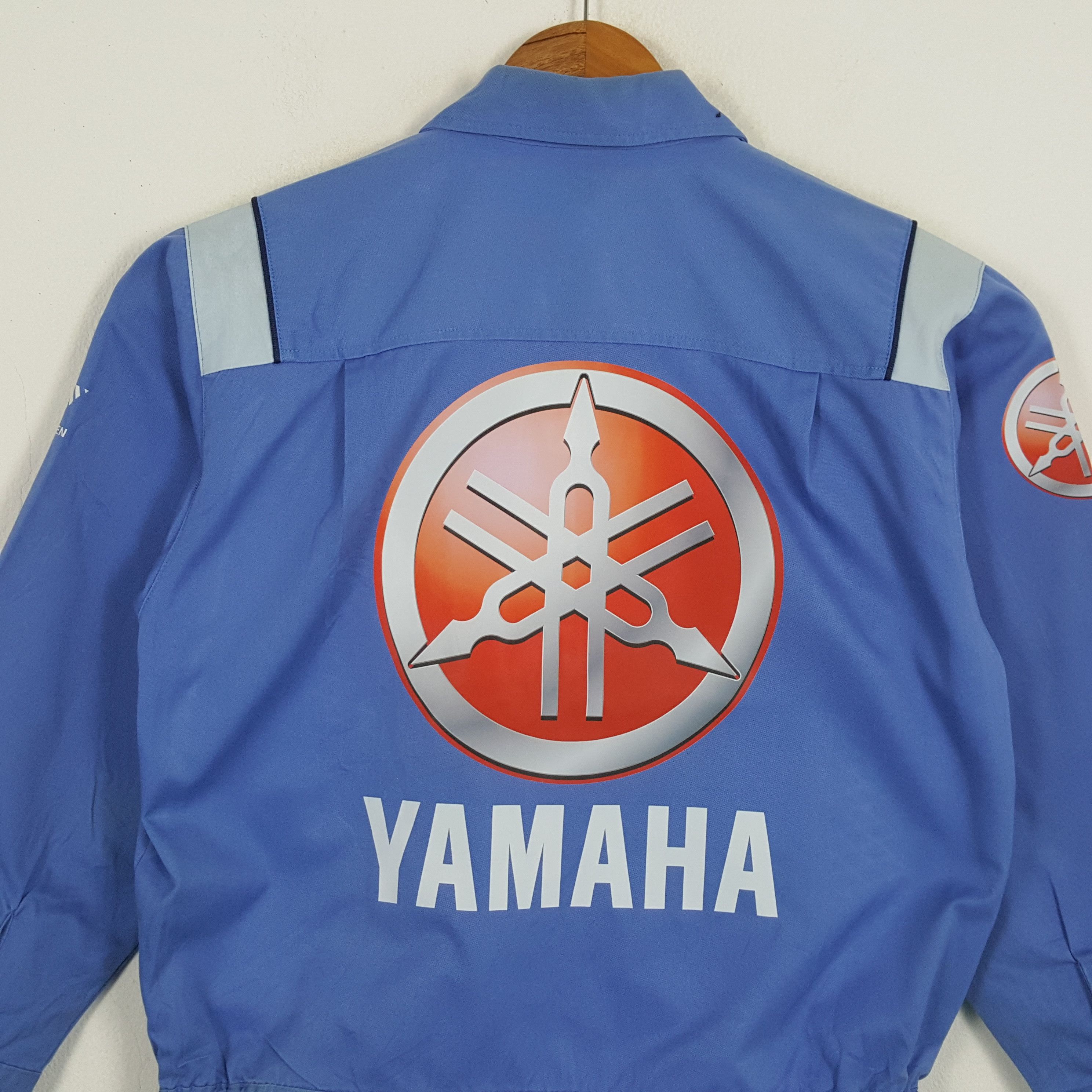 Vintage × Yamaha Vintage YAMAHA Japanese Motorcycle Racing Custom Crew Jacket Size US L / EU 52-54 / 3 - 2 Thumbnail