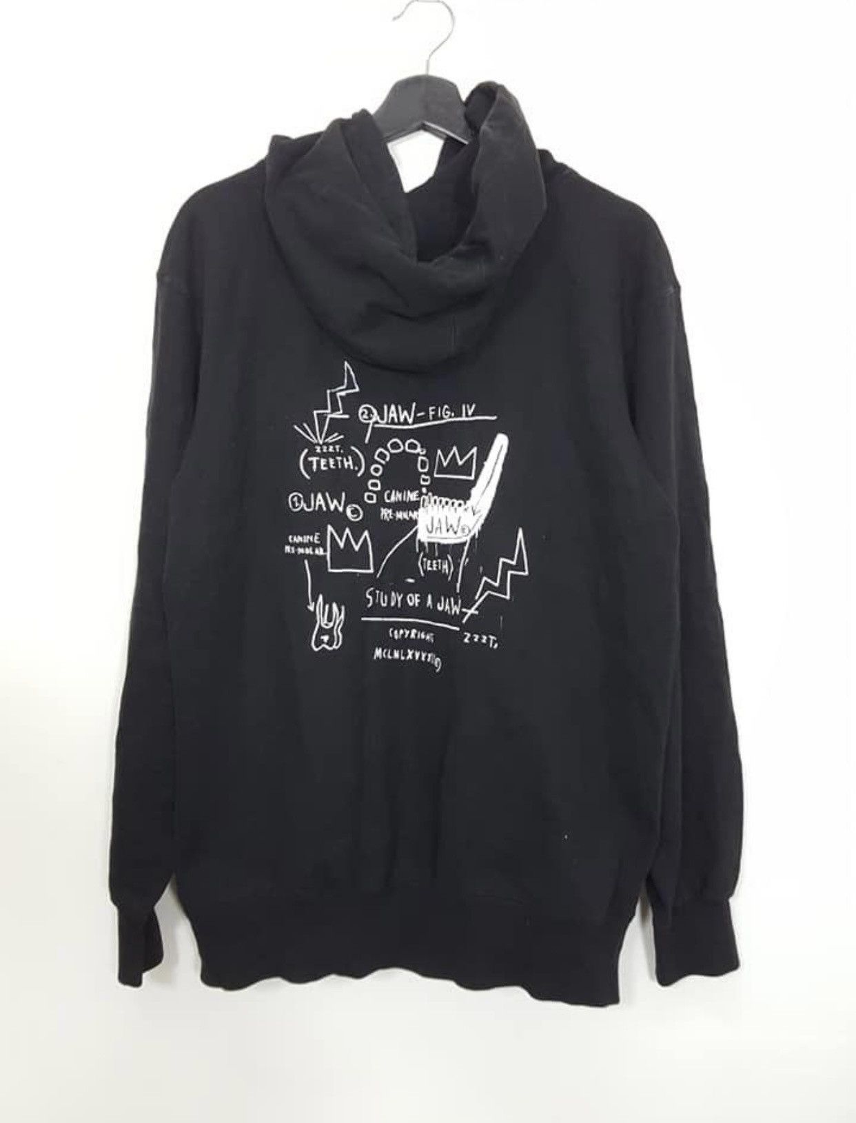 Jean-Michel Basquiat Basquiat Study of A Jaw Jmb Hoodie Pop Art Design Size US L / EU 52-54 / 3 - 1 Thumbnail