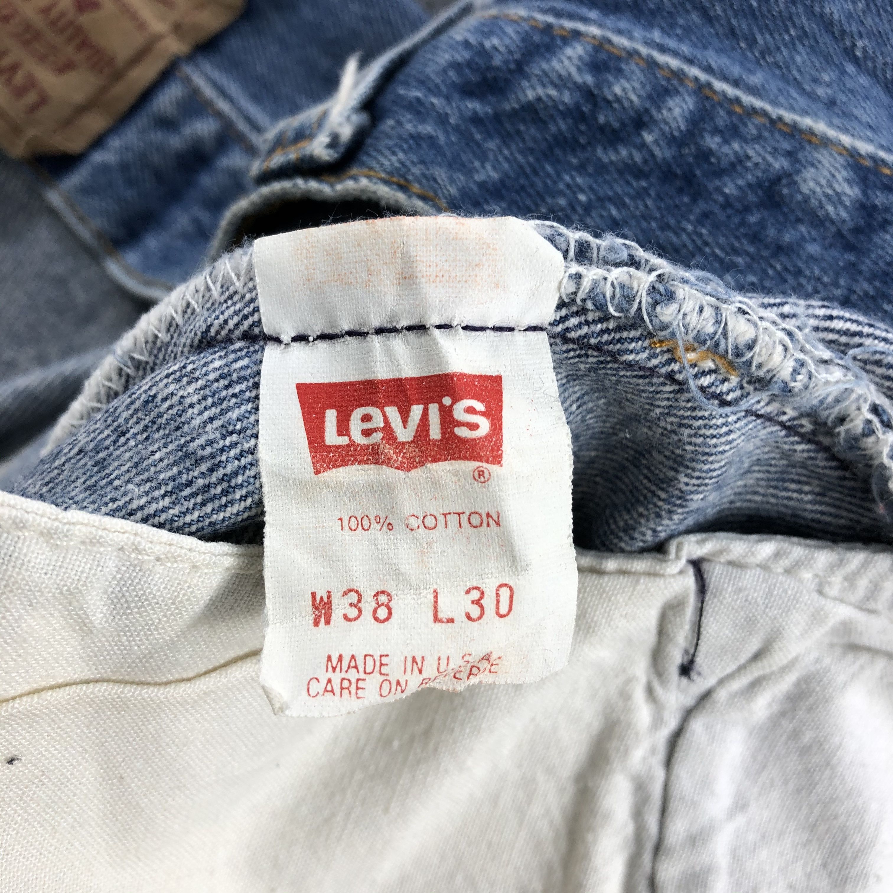 Levi's Vintage 90s Levis 501 Jeans-JM919 Size US 36 / EU 52 - 10 Thumbnail
