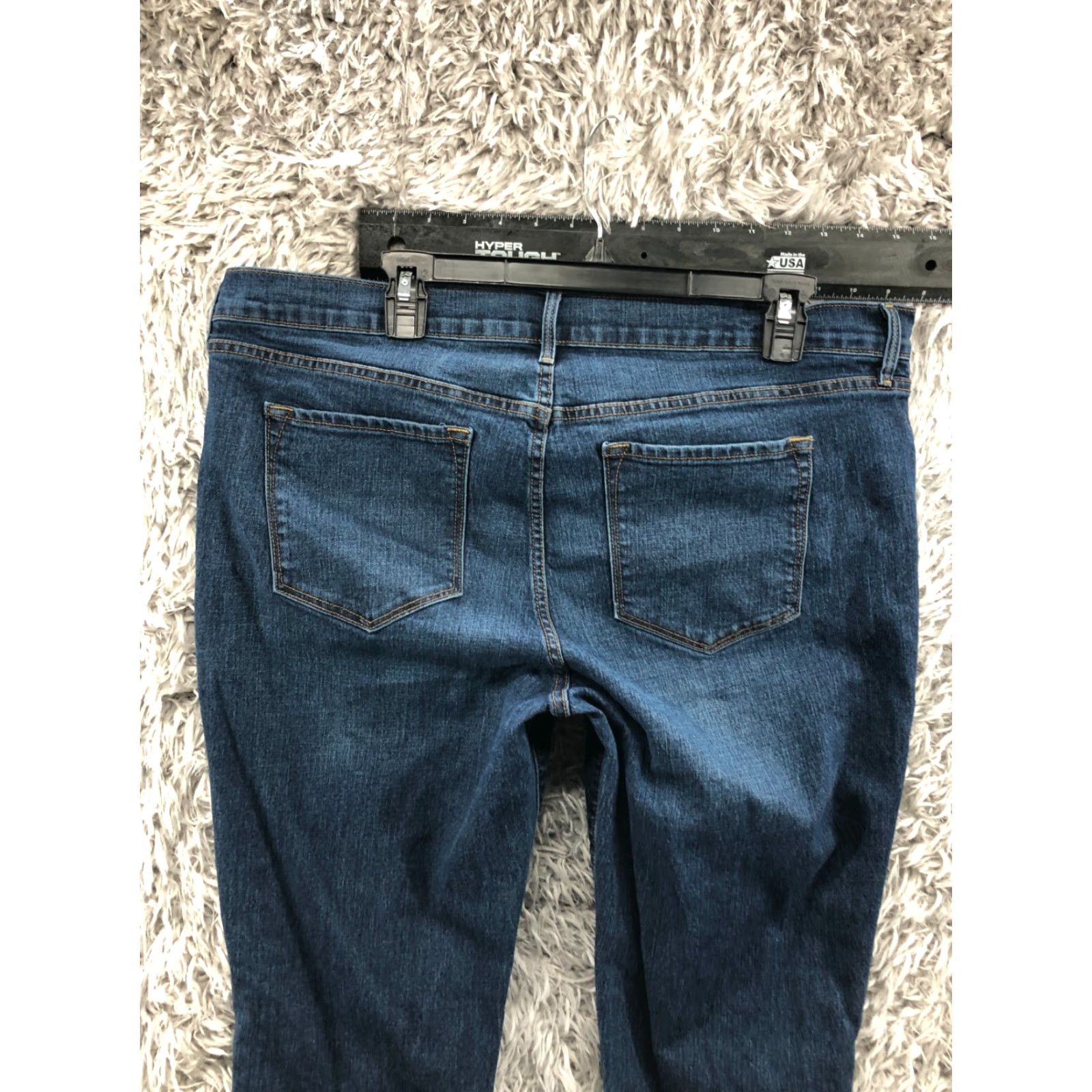 Old Navy Old Navy Jeans Skinny Womens Size 16 Long Blue Medium Wash Size 38" / US 16 / IT 52 - 6 Thumbnail