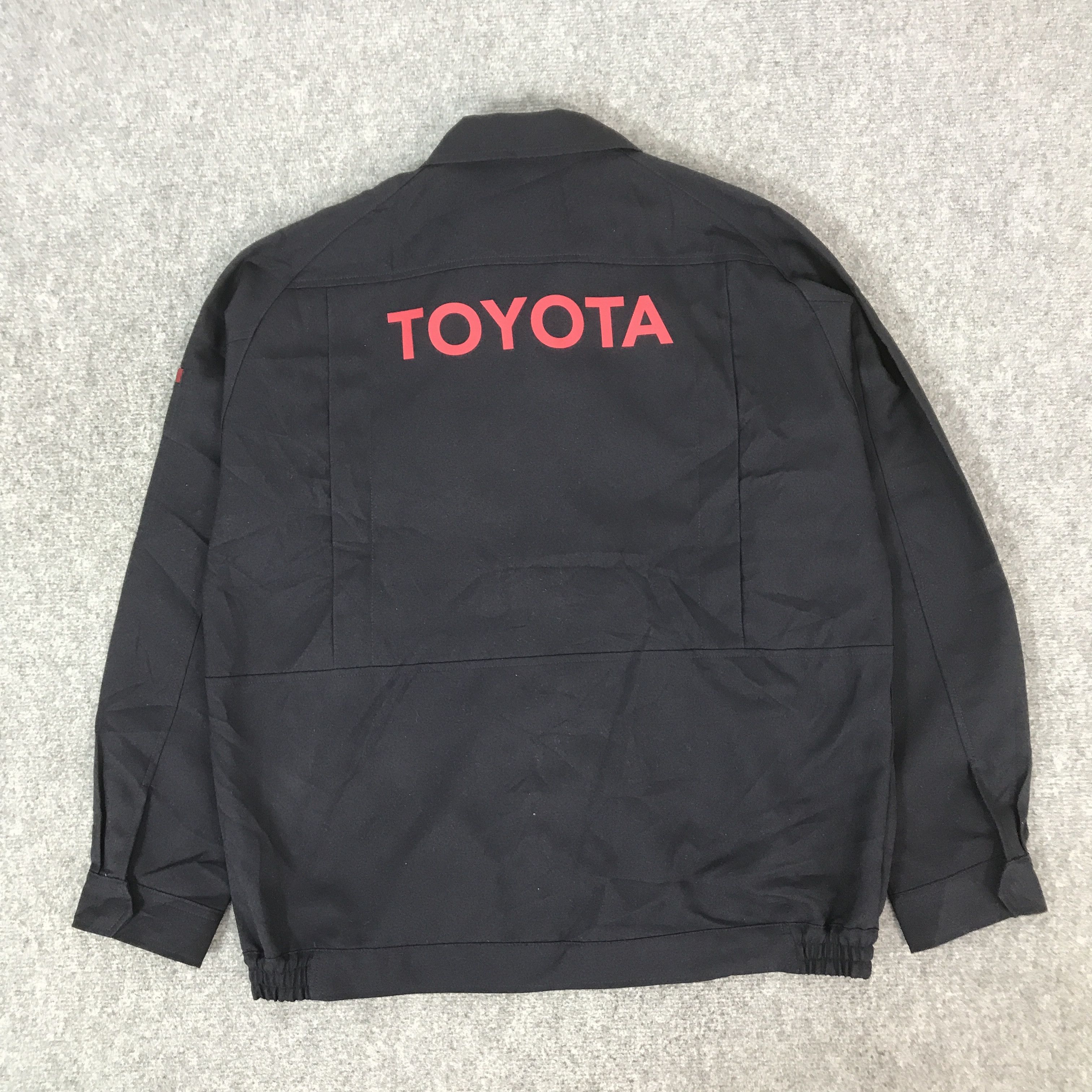 Japanese Brand TOYOTA RACING WORKWEAR CUSTOM JACKET K62B7 Size US XL / EU 56 / 4 - 1 Thumbnail