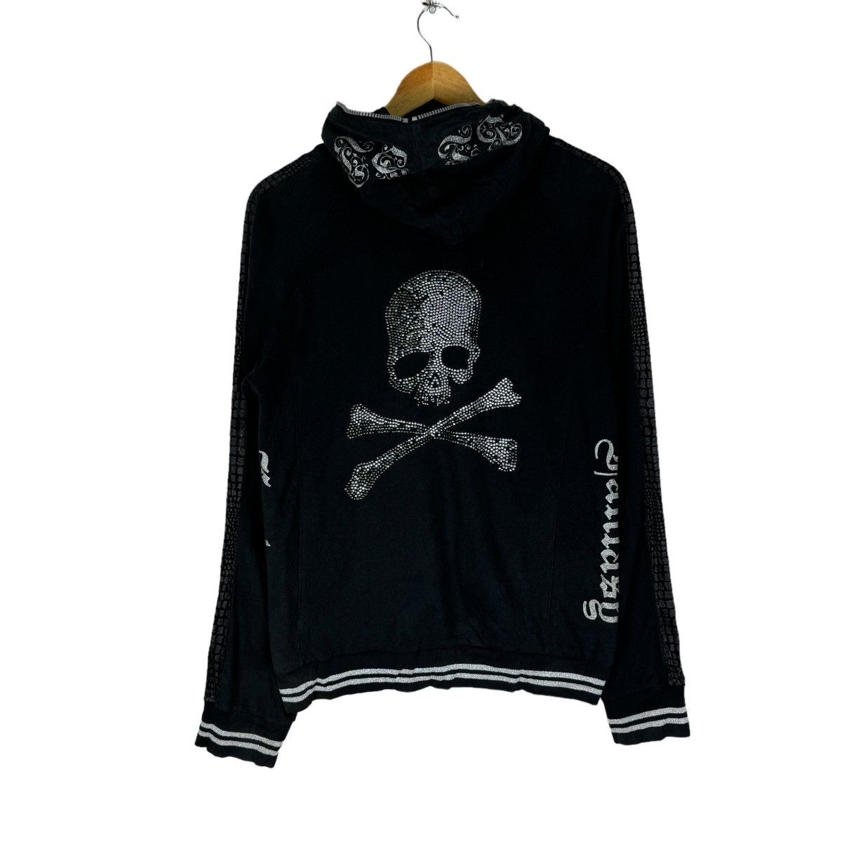 If Six Was Nine ☀️CRAPS SKULL HOODIE ZIPPER SWEATER Size US L / EU 52-54 / 3 - 1 Thumbnail