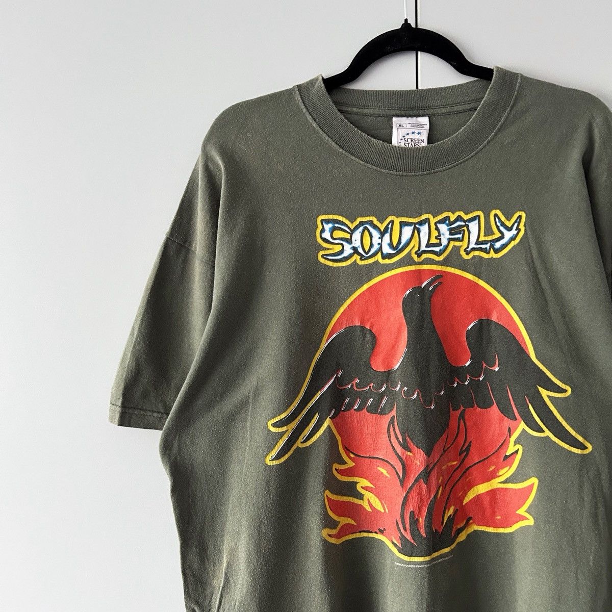 Band Tees Soulfly vintage 2000 back to the primitive band shirt Size US XL / EU 56 / 4 - 2 Thumbnail