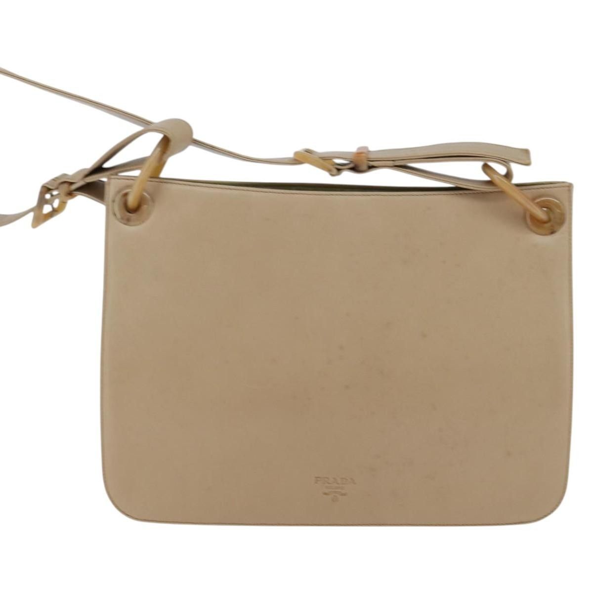 Prada Vintage Shoulder Bag Leather