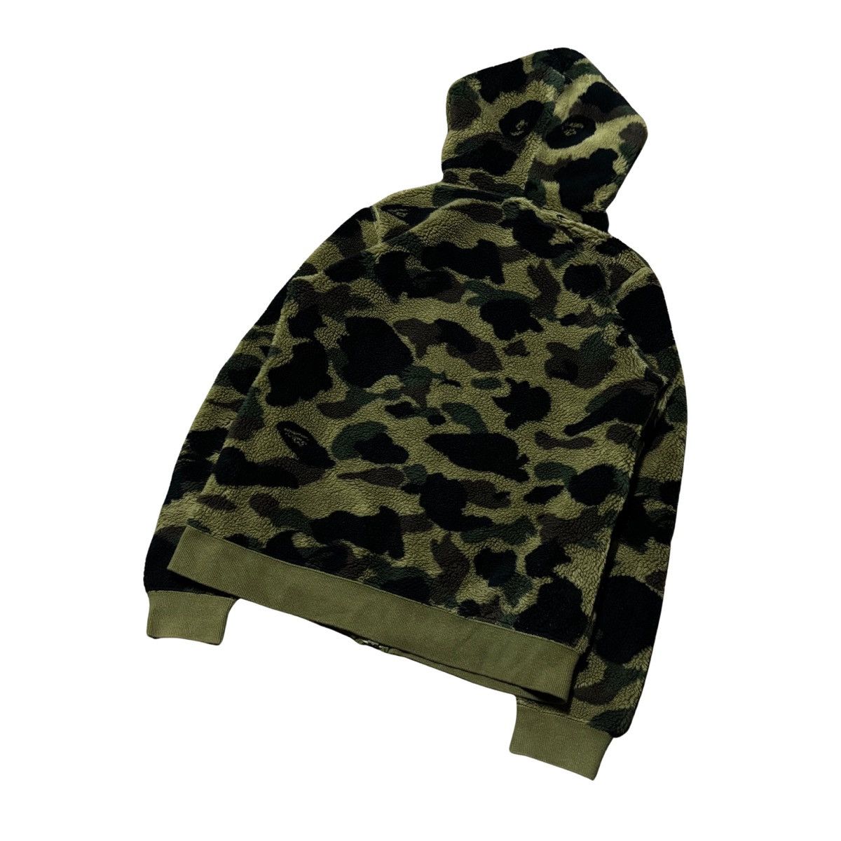 Bape Bape 1st Camo Boa Fleece Jacket Size XS / US 0-2 / IT 36-38 - 14 Thumbnail