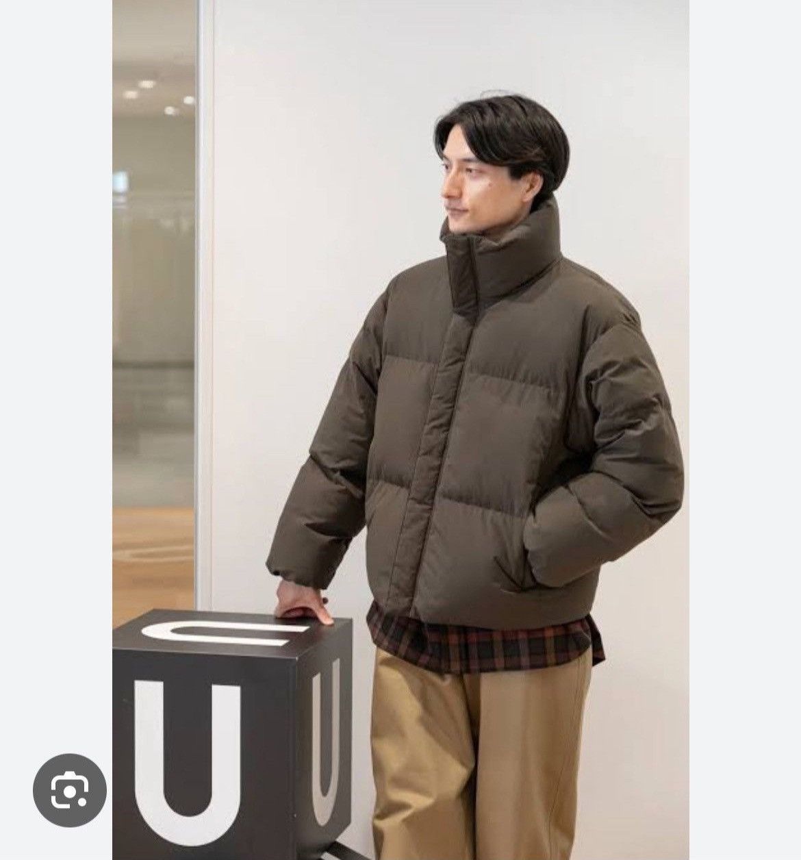 Japanese Brand × Uniqlo Uniqlo padded volume boxy fit jacket Size US M / EU 48-50 / 2 - 3 Thumbnail