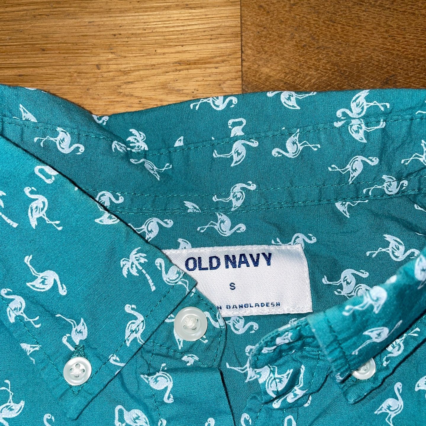 Old Navy Old Navy Men's Short Sleeve Shirt Fleming Pattern Size S Size US S / EU 44-46 / 1 - 2 Thumbnail
