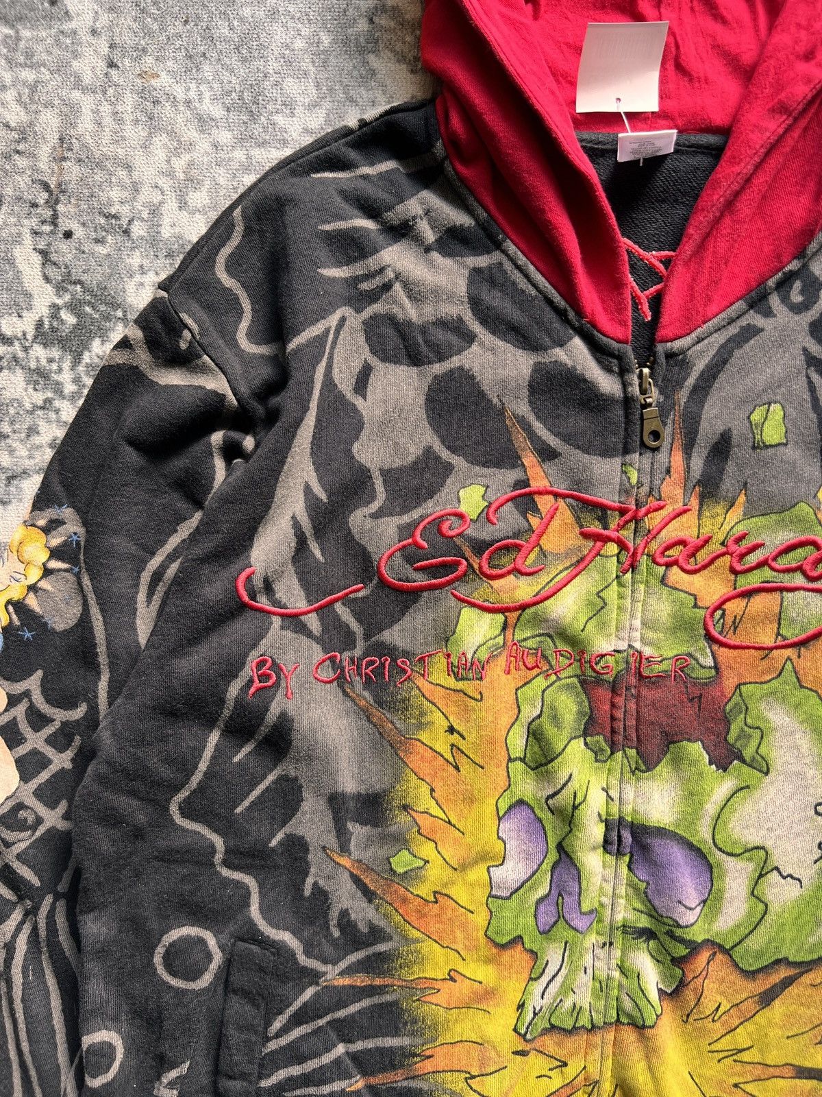 Ed Hardy Ed Hardy by Christian Audigier Hoodie Size US L / EU 52-54 / 3 - 8 Thumbnail