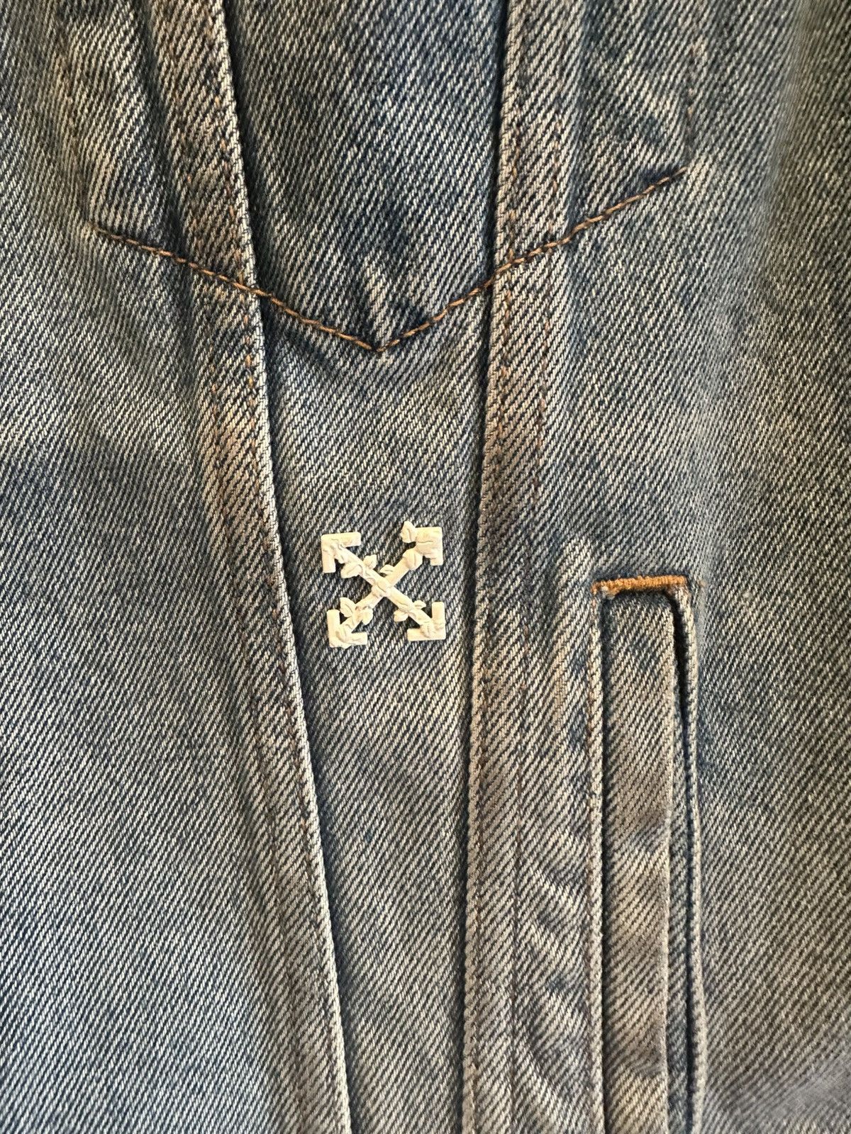 Off-White Off-White Denim Jacket Size US L / EU 52-54 / 3 - 8 Thumbnail