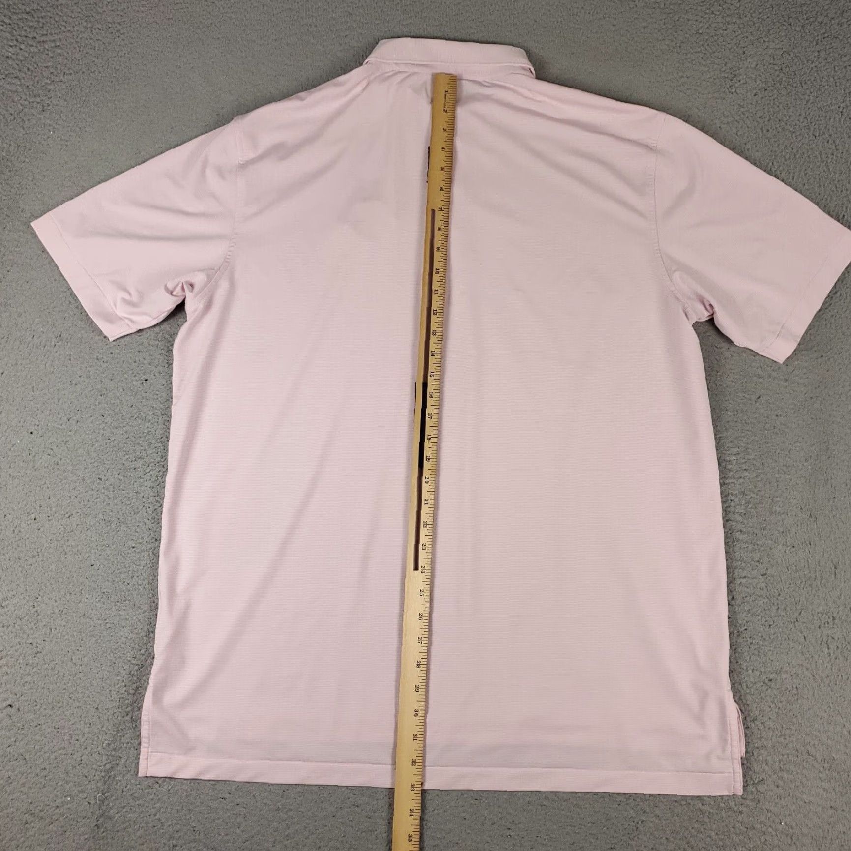 Peter Millar Peter Millar Polo Shirt Mens XL Pink Striped Summer Comfort Golf Short Sleeve Shirt Size US XL / EU 56 / 4 - 5 Thumbnail