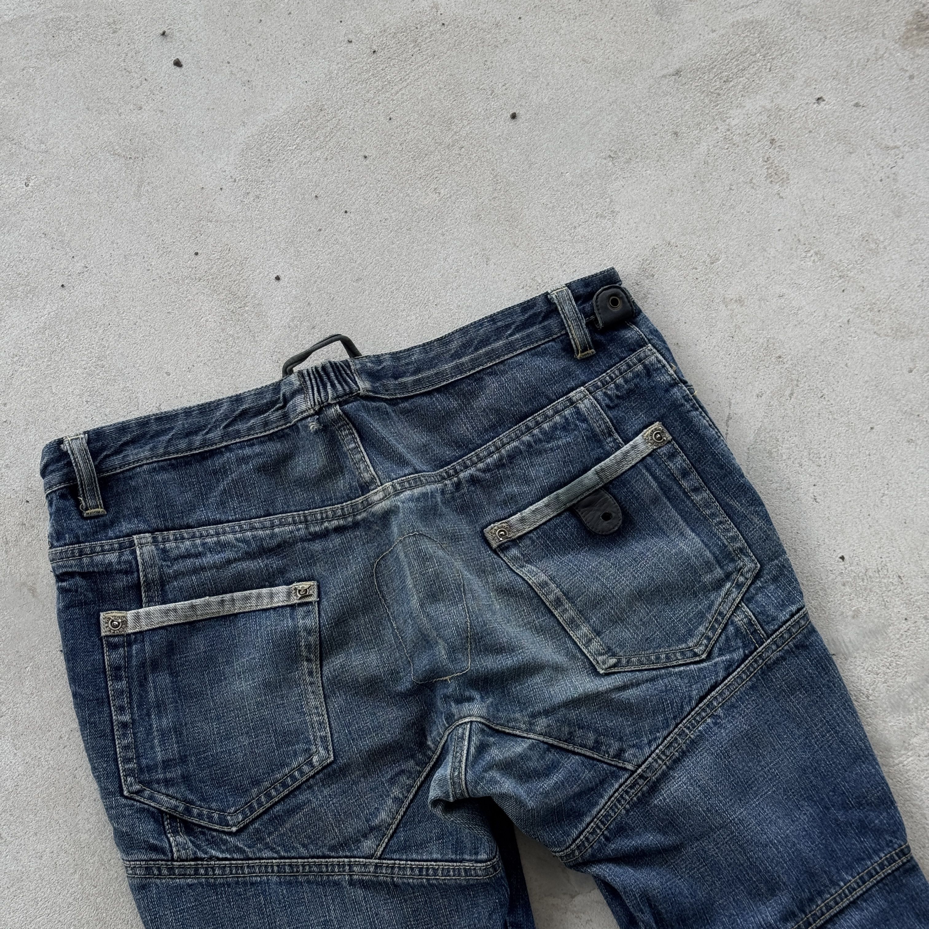 Dsquared2 Dsquared2 Biker Jeans Distressed Blue Denim Trousers Size 52 Size US 36 / EU 52 - 3 Thumbnail
