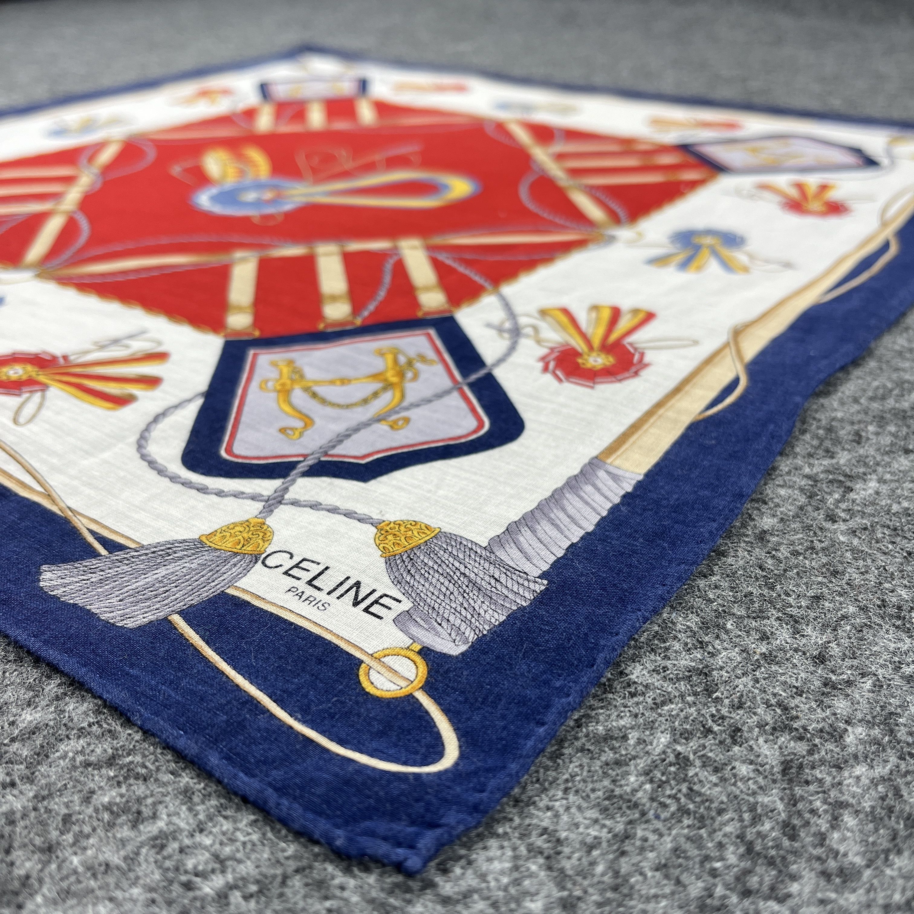 Celine Vintage Celine Handkerchief / Neckerchief / Headscarf B140 Size ONE SIZE - 4 Thumbnail