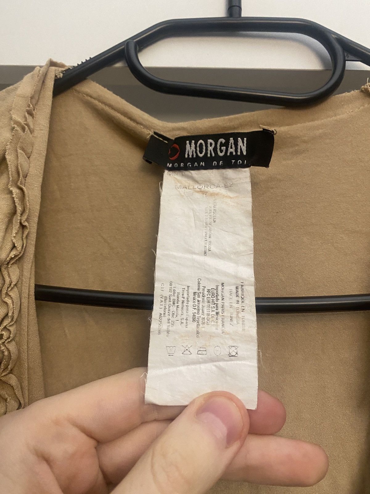 Morgan De Toi Morgan de toi avant garde blouse with a large neckline Size S / US 4 / IT 40 - 2 Thumbnail