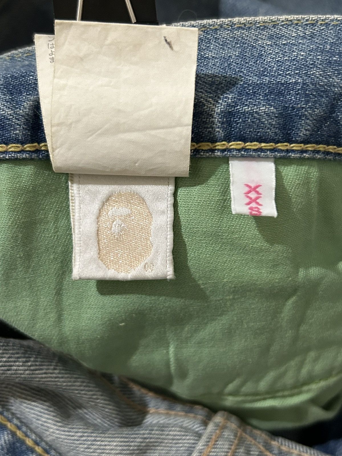 Bape Bapesta Denim Size 29" - 12 Thumbnail