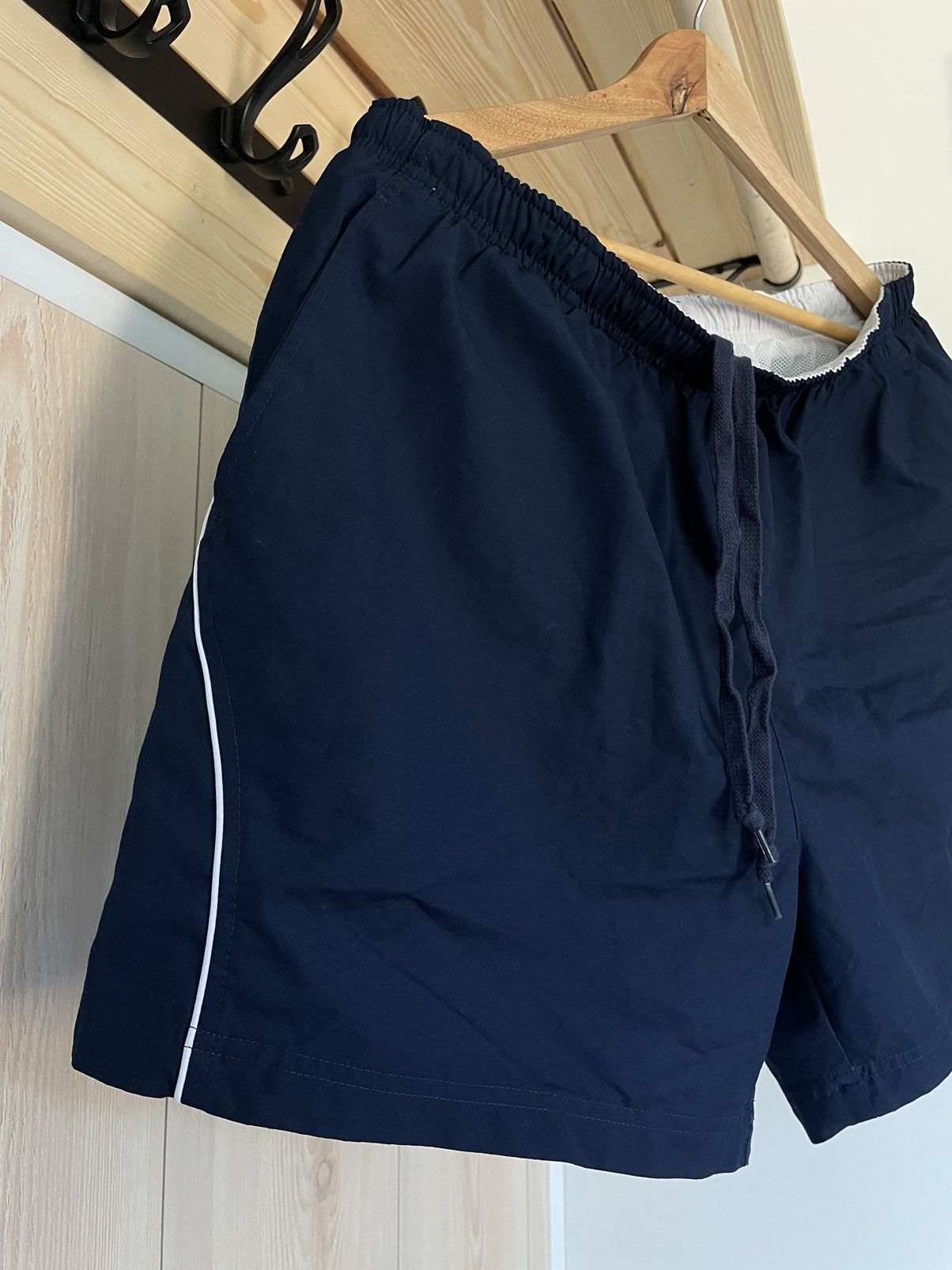 Nike × Vintage Vintage Nike Y2K Striped Nylon Shorts Size US 38 / EU 54 - 9 Thumbnail