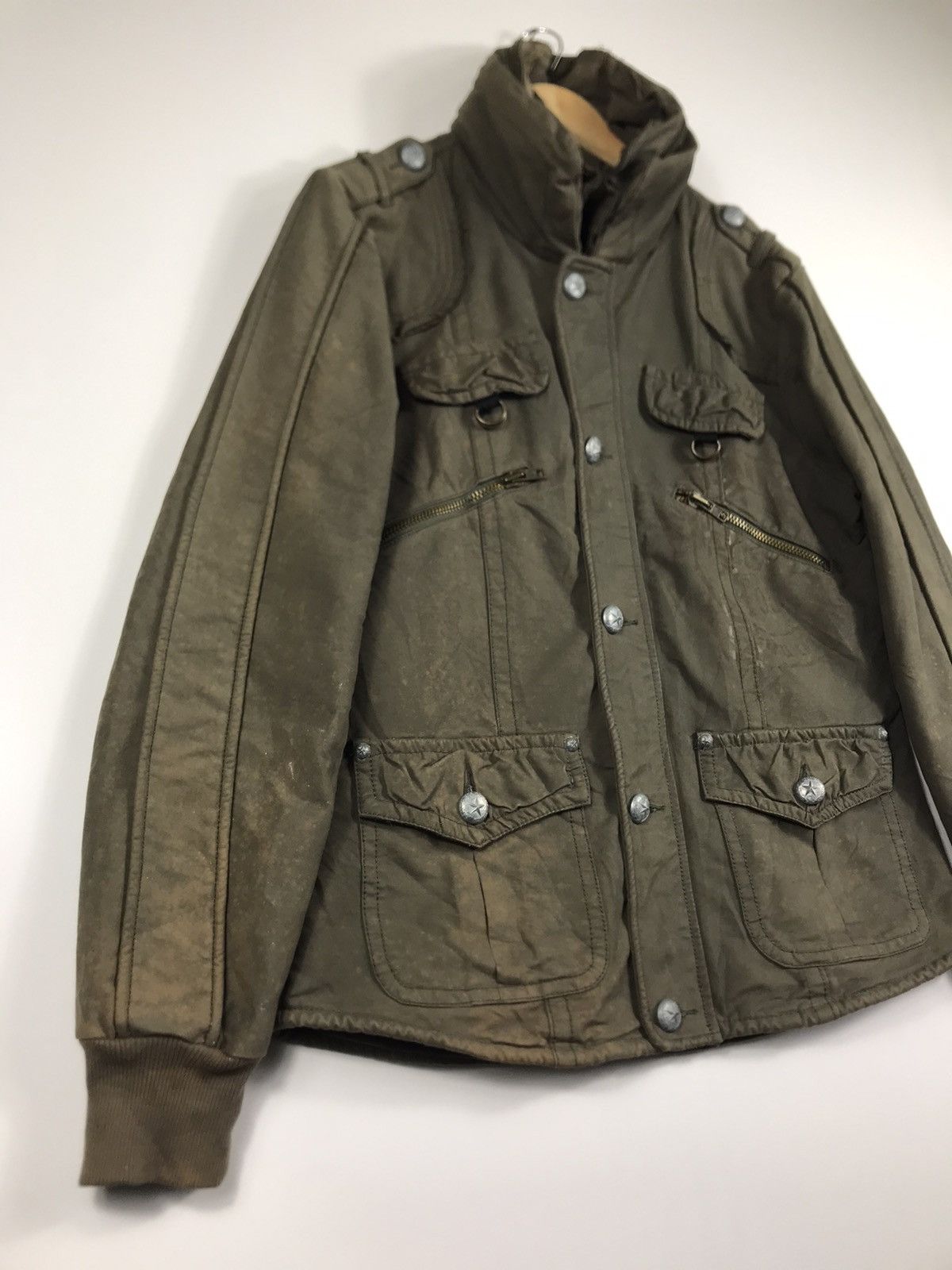 Japanese Brand ⚡️Vintage Tough JeanSmith Distressed Faded Workwear Jacket Size US M / EU 48-50 / 2 - 2 Thumbnail