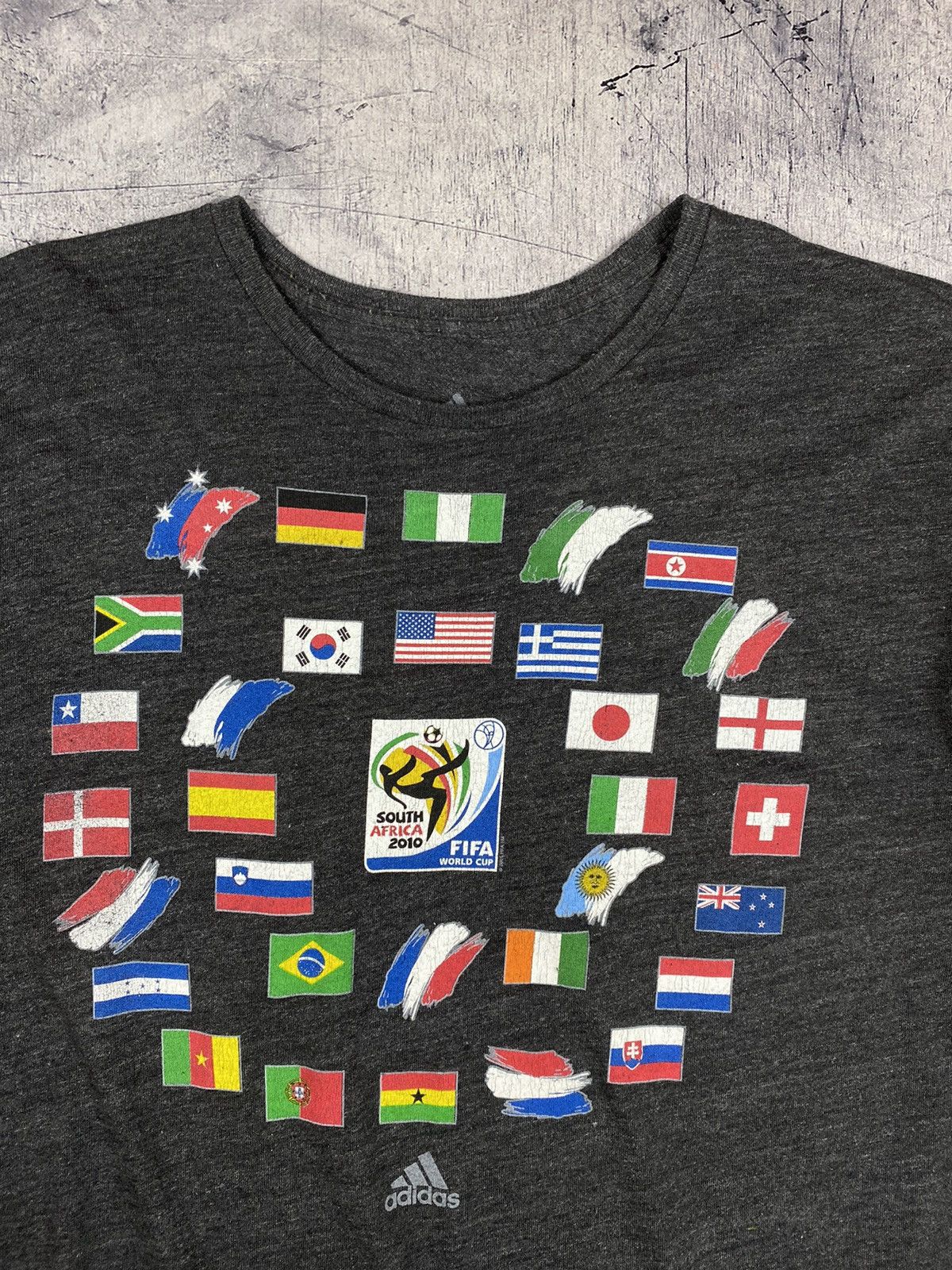 Adidas × Vintage Vintage 00s Adidas South Africa 2010 FIFA World Cup tee Size US XL / EU 56 / 4 - 5 Thumbnail