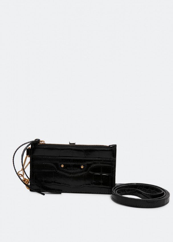 o1mt1gz0424 Size: OS Classic Card Case in Black