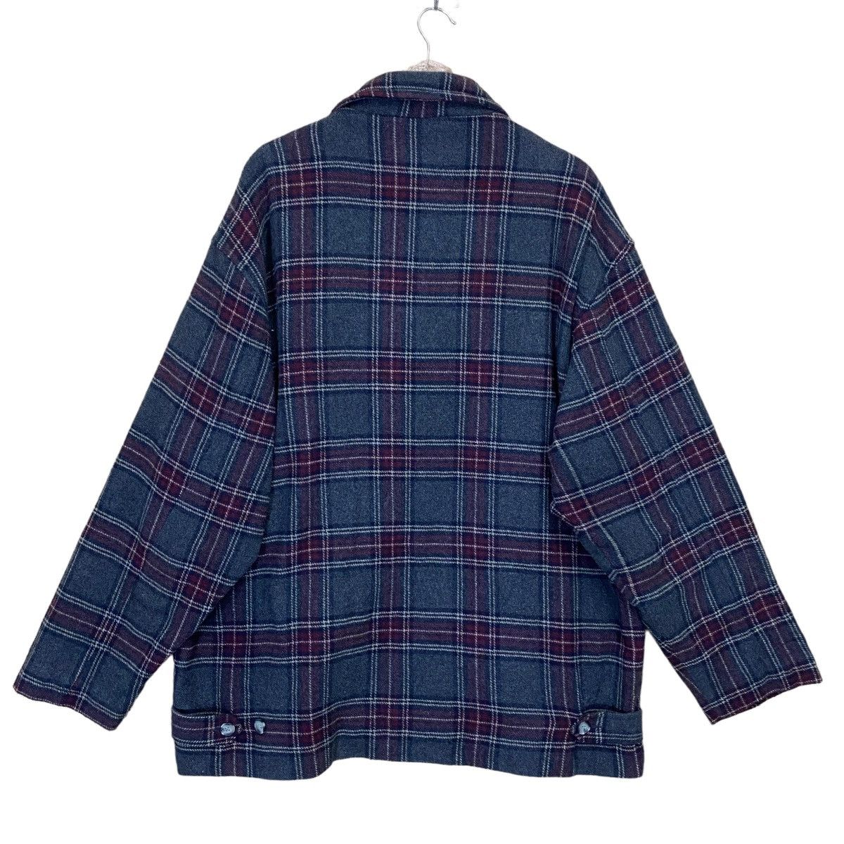 Japanese Brand Vintage 90s Hang Ten Fabric From Italy Zipper Jacket Size XL Size US XL / EU 56 / 4 - 11 Thumbnail