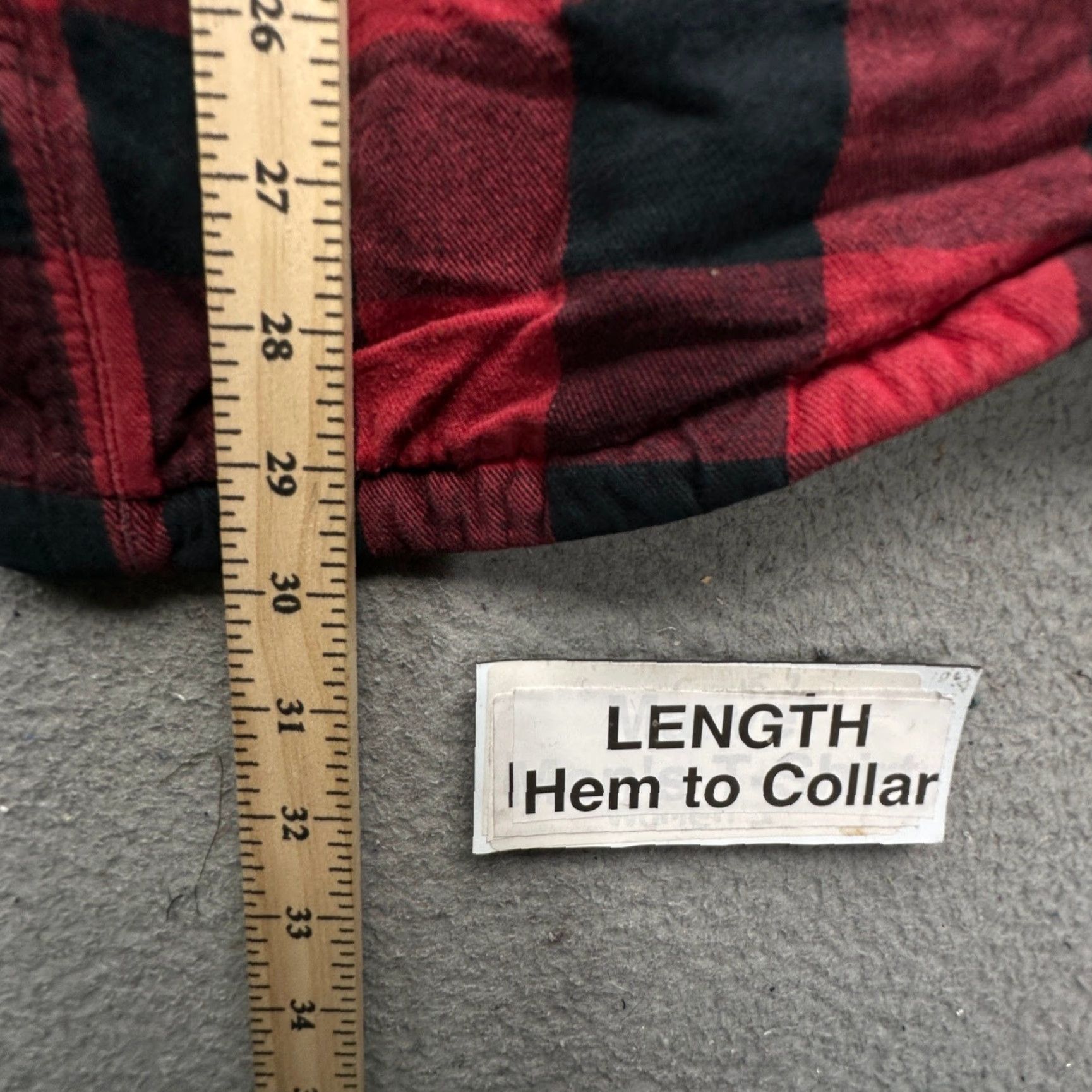 Duluth Trading Company Duluth Trading Co Free Swingin Waffle-Lined Buffalo Check Flannel Shirt Large Mens L Red Black Plaid Button-Up Size US L / EU 52-54 / 3 - 5 Thumbnail