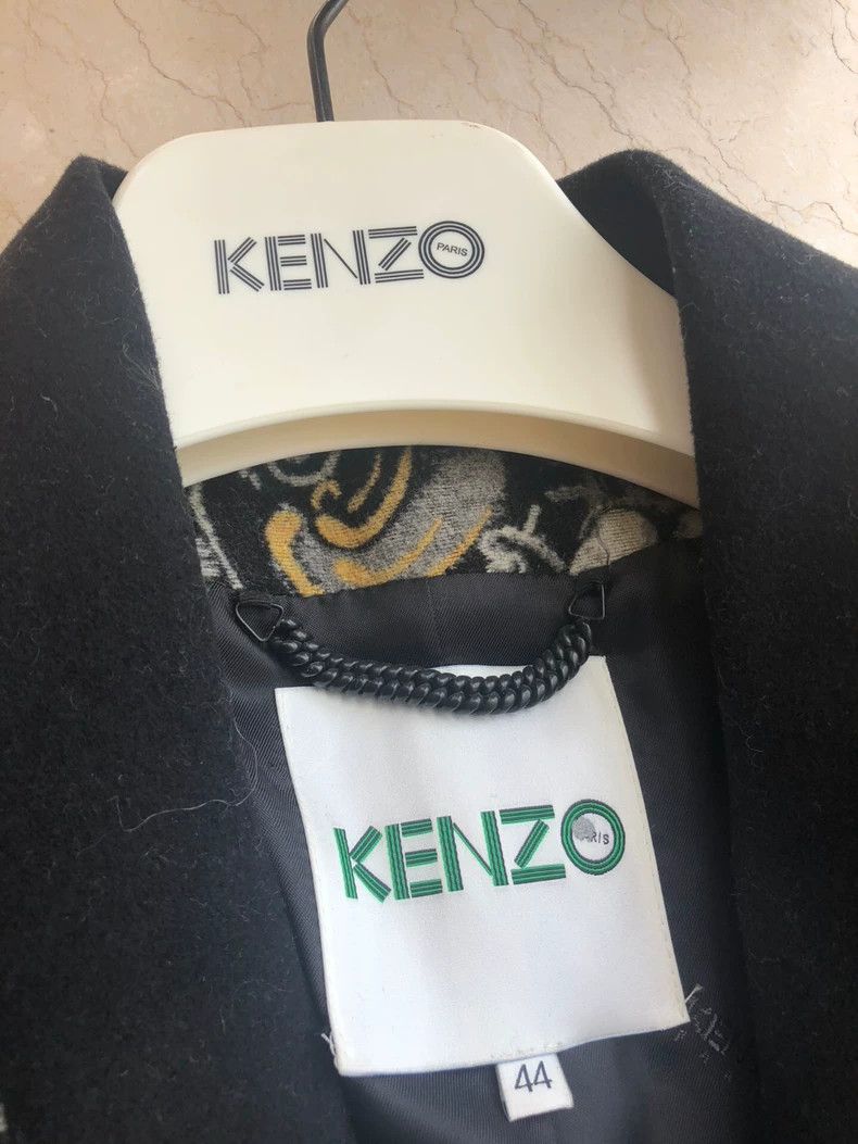 Kenzo KENZO Long wool coat Size US S / EU 44-46 / 1 - 2 Thumbnail