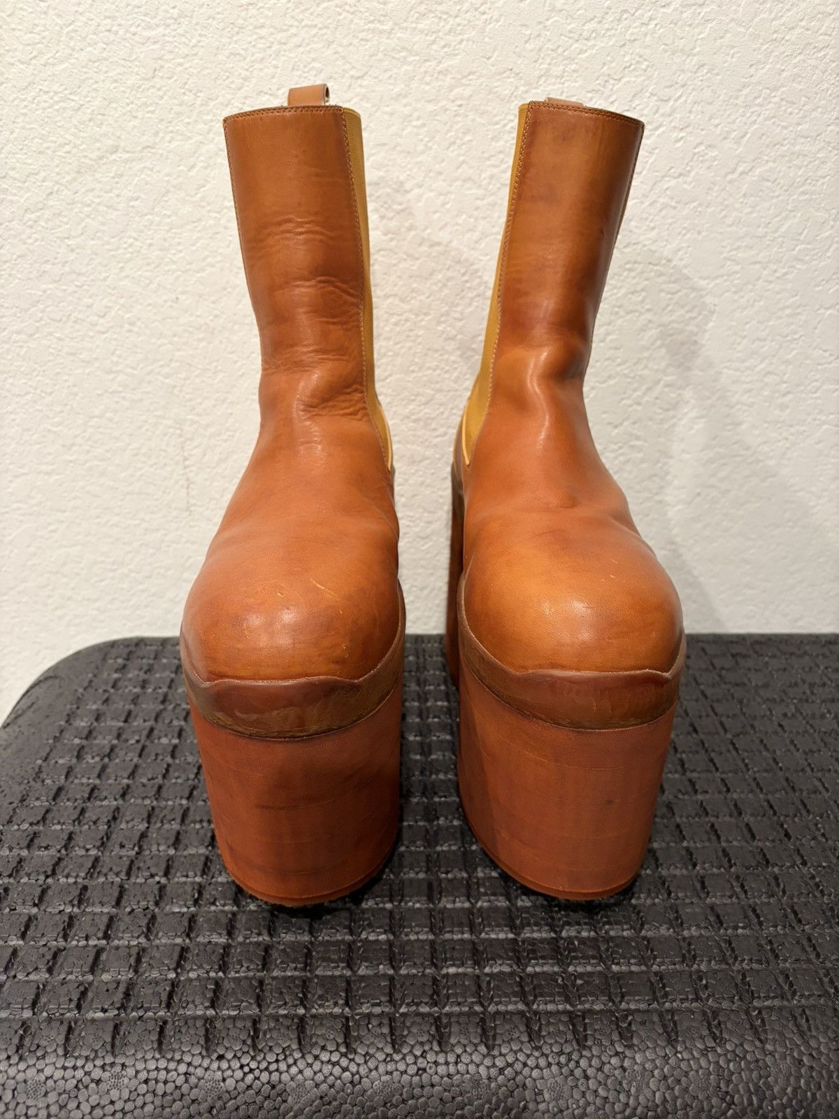 Rick Owens Rick Owens Beatle Bozo Chelsea Boots Custom Sole Size US 9 / EU 42 - 2 Thumbnail