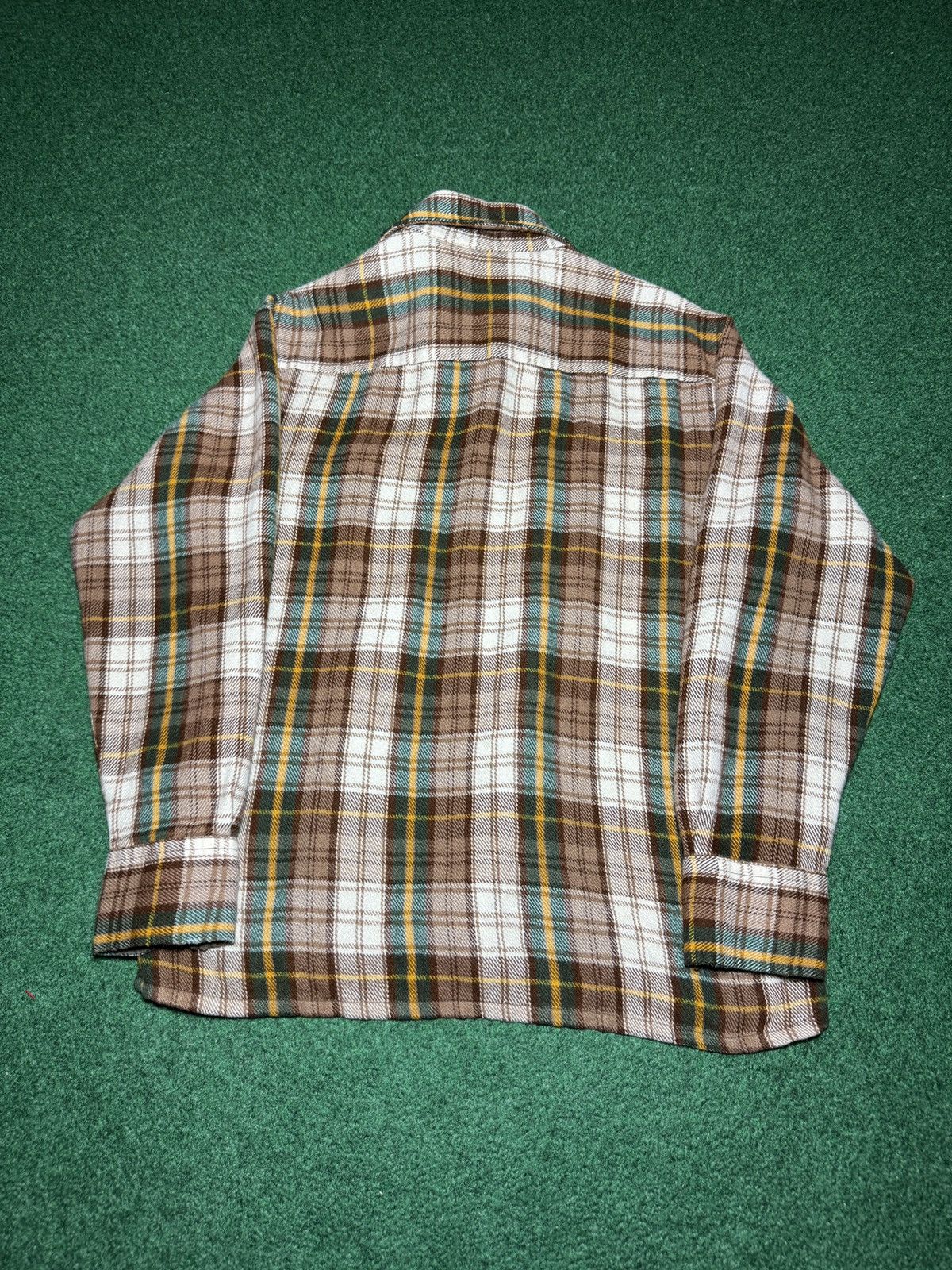 Vintage Vintage Plaid 80s Flannel Virgin Acrylic Super Soft M Shirt Size US M / EU 48-50 / 2 - 4 Thumbnail