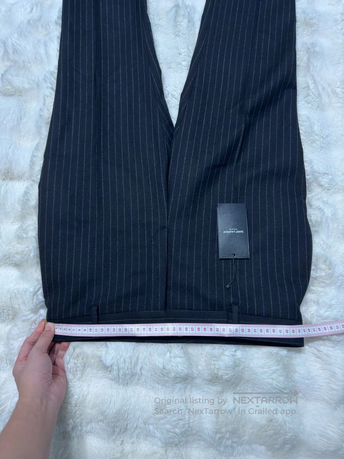 Saint Laurent Paris Saint Laurent Paris Men's dress pants medium weight| Size US 32 / EU 48 - 7 Thumbnail